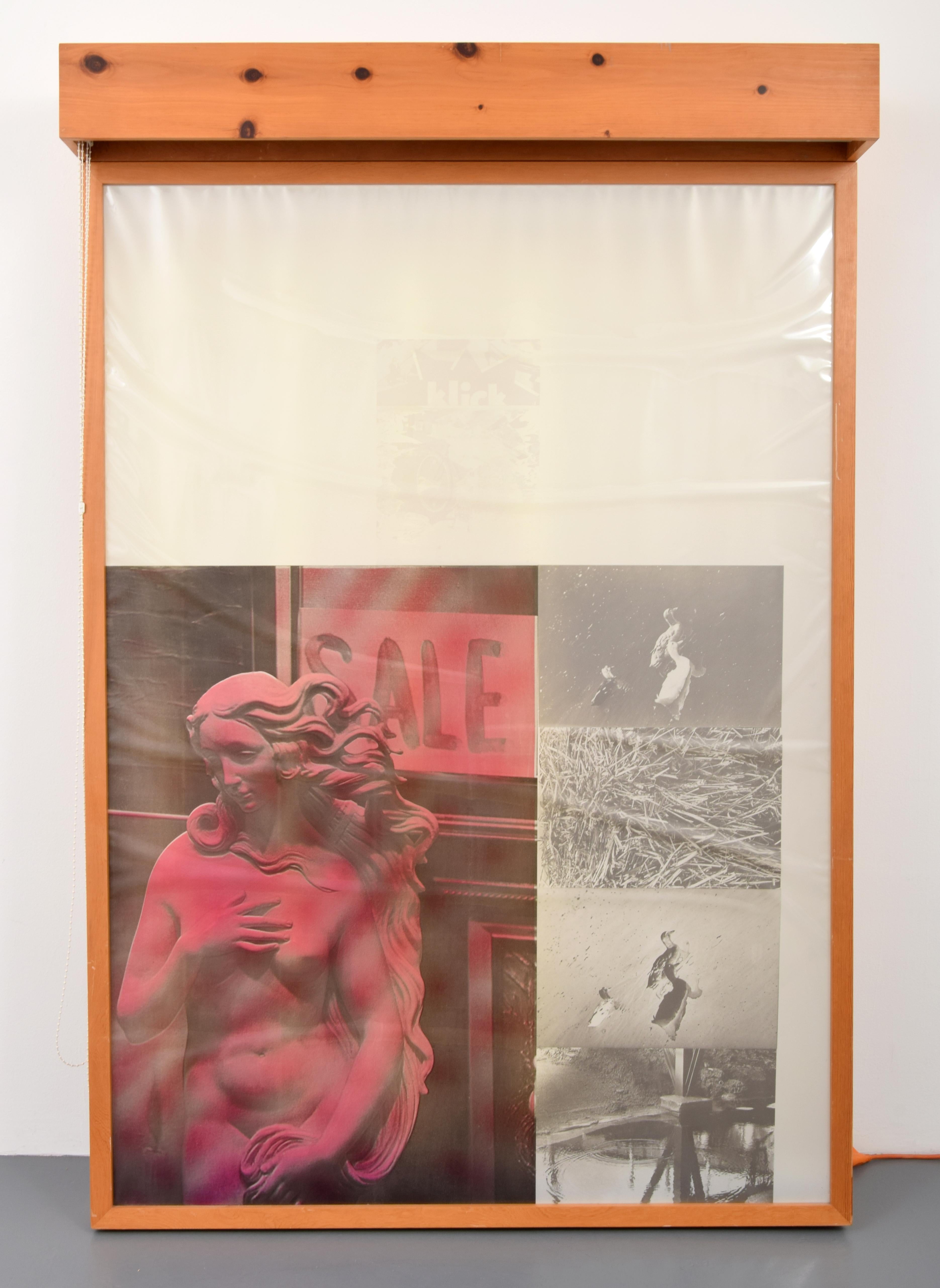 Monumental Robert Rauschenberg Illuminated Sculpture For Sale 2