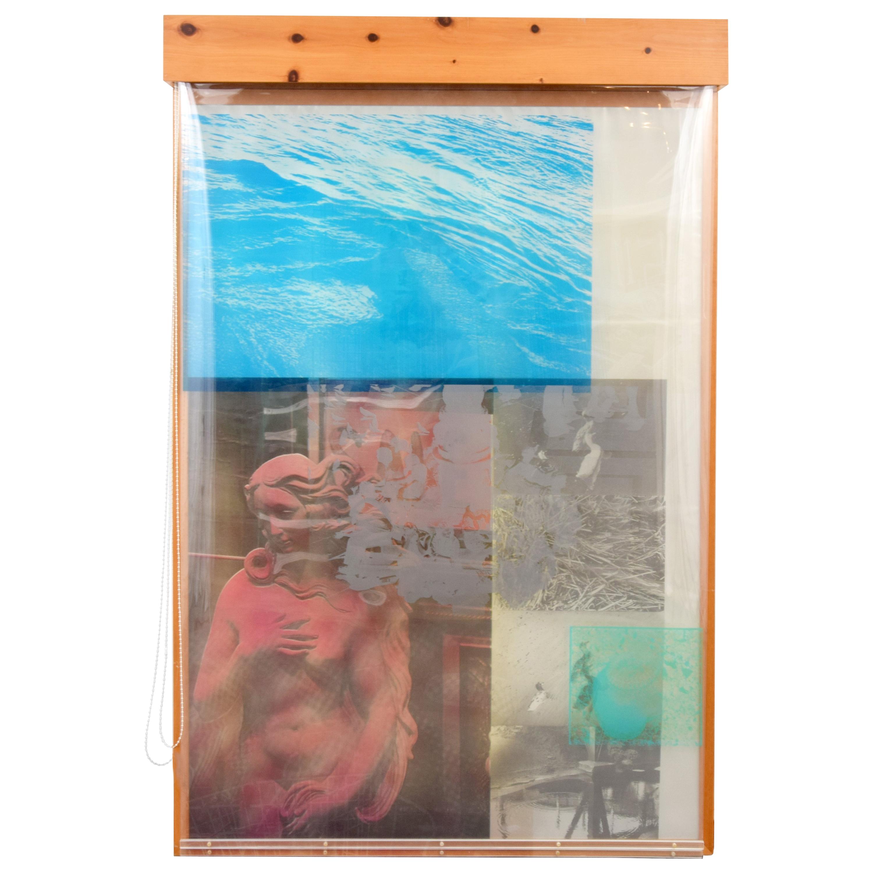 Monumental Robert Rauschenberg Illuminated Sculpture For Sale