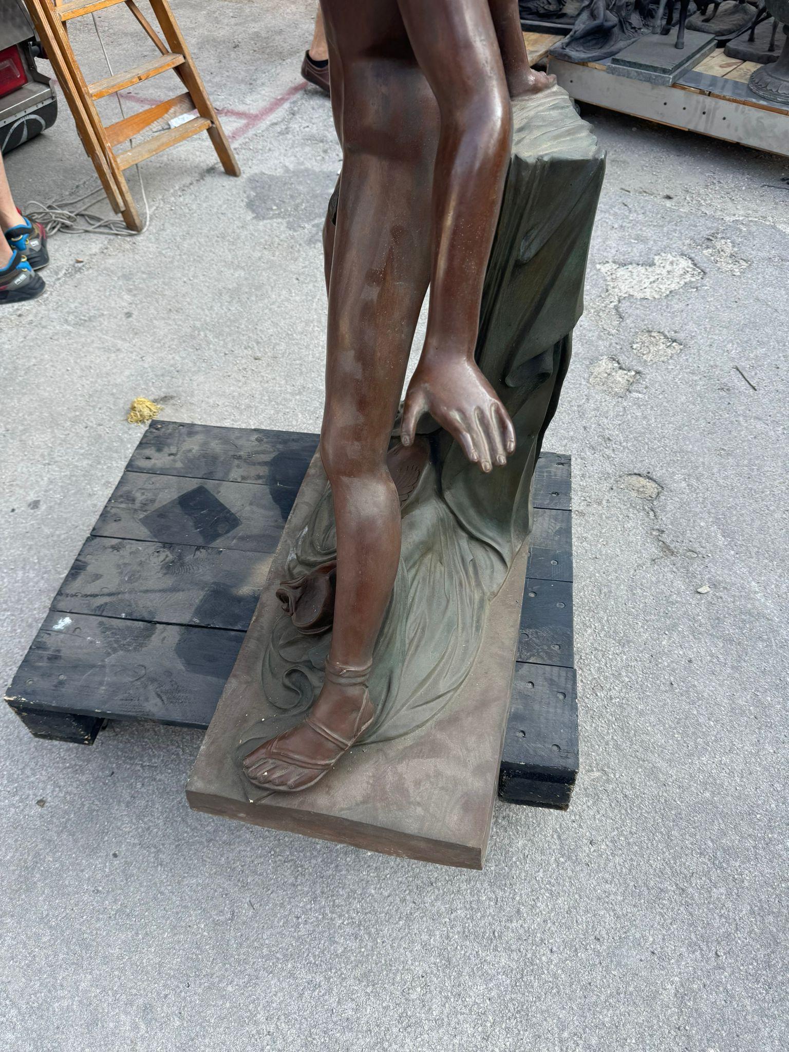 Escultura Monumental Romana de Bronce 120 Cm en Bueno estado para la venta en Madrid, ES