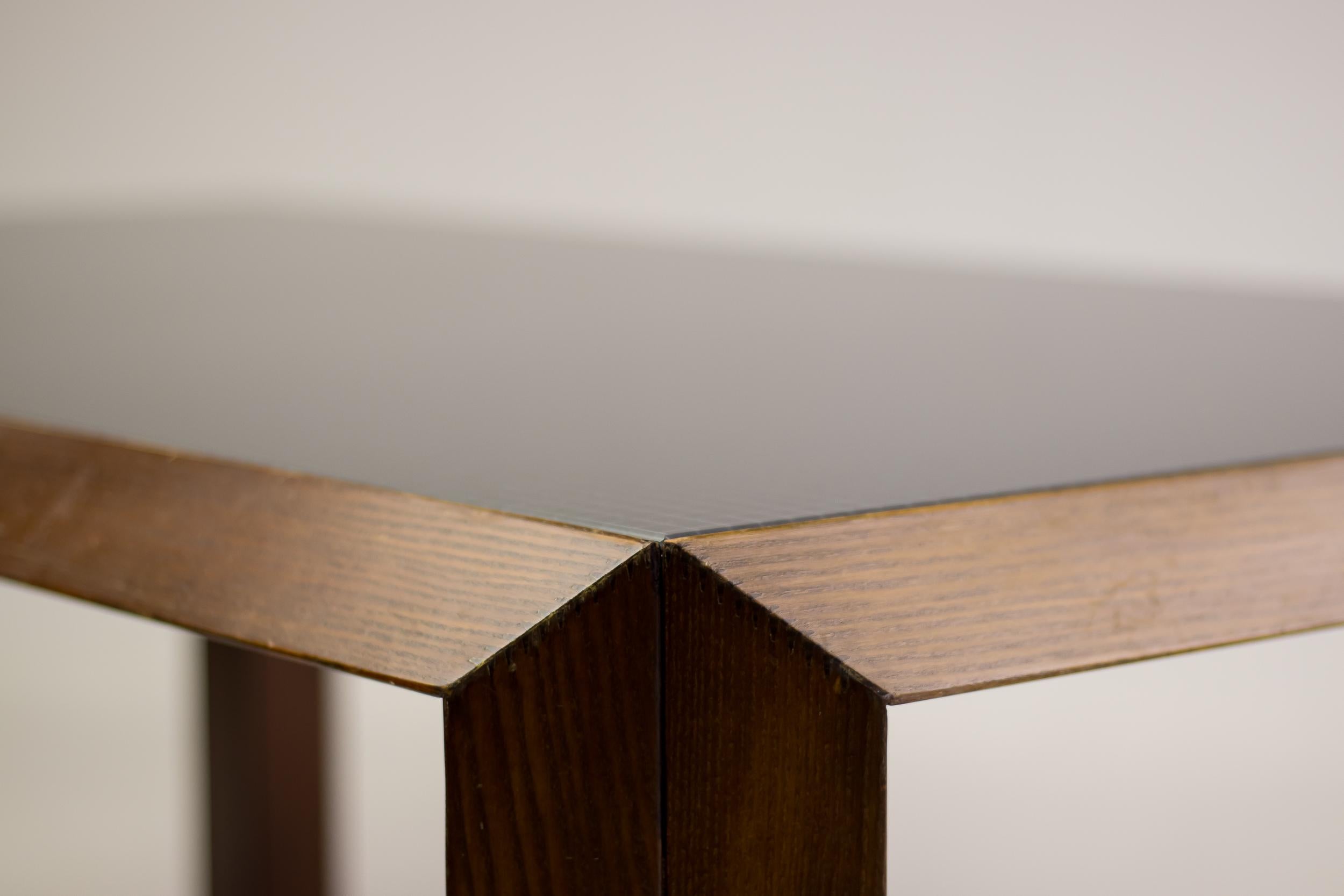 Verre teinté Table monumentale Rosenthal 