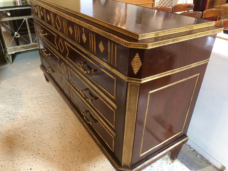 Monumental Russian Neoclassical Style Commode or Chest in the Louis XVI Style For Sale 9