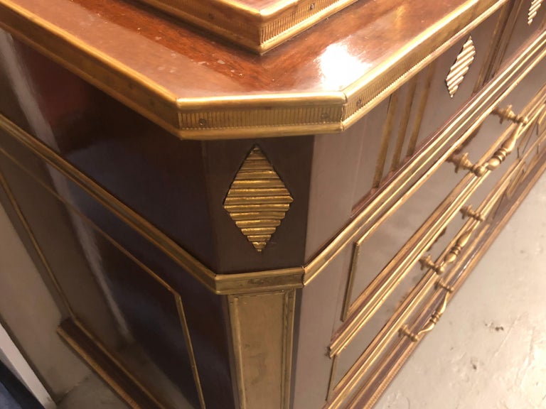 Monumental Russian Neoclassical Style Commode or Chest in the Louis XVI Style For Sale 3
