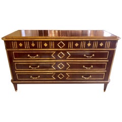 Monumental Russian Neoclassical Style Commode or Chest in the Louis XVI Style