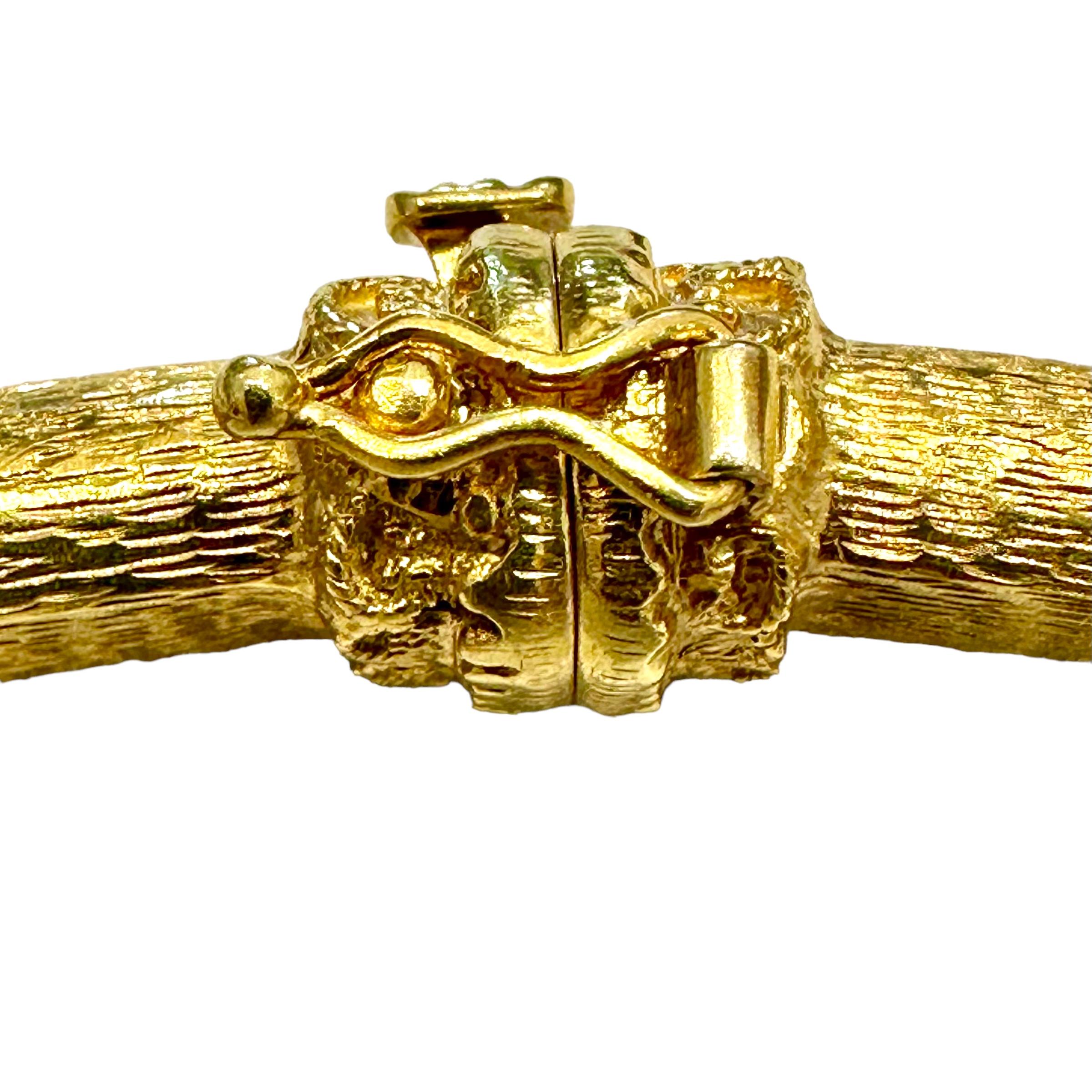 Monumentale Lalaounis 18k Gold Doppelter Widderkopf-Halskette in Monumentalgröße 38 Zoll lang im Angebot 6