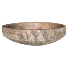 Monumental Sculptural Antique Bowl curated by Andrianna Shamaris