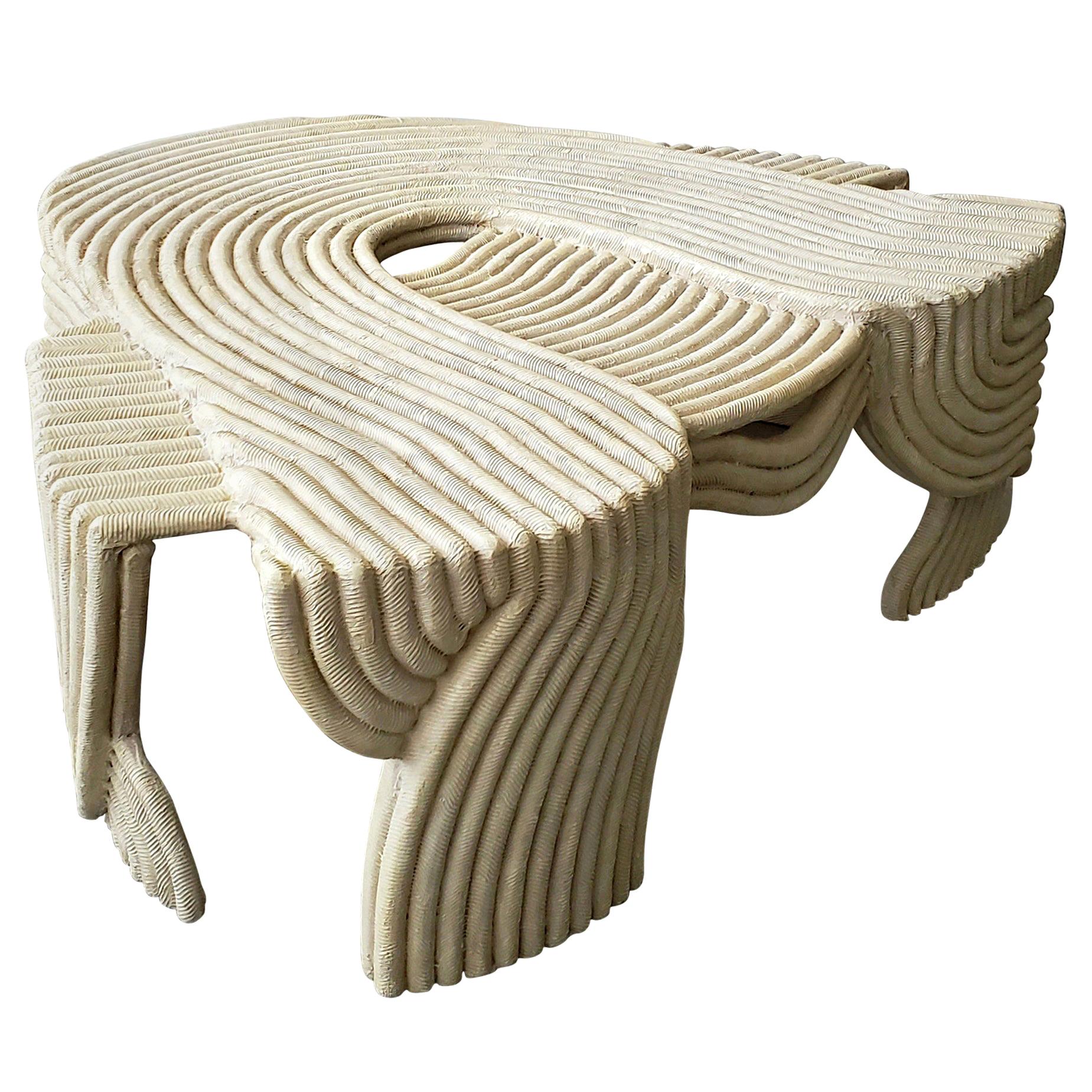 Monumental Sculptural Coffee Table