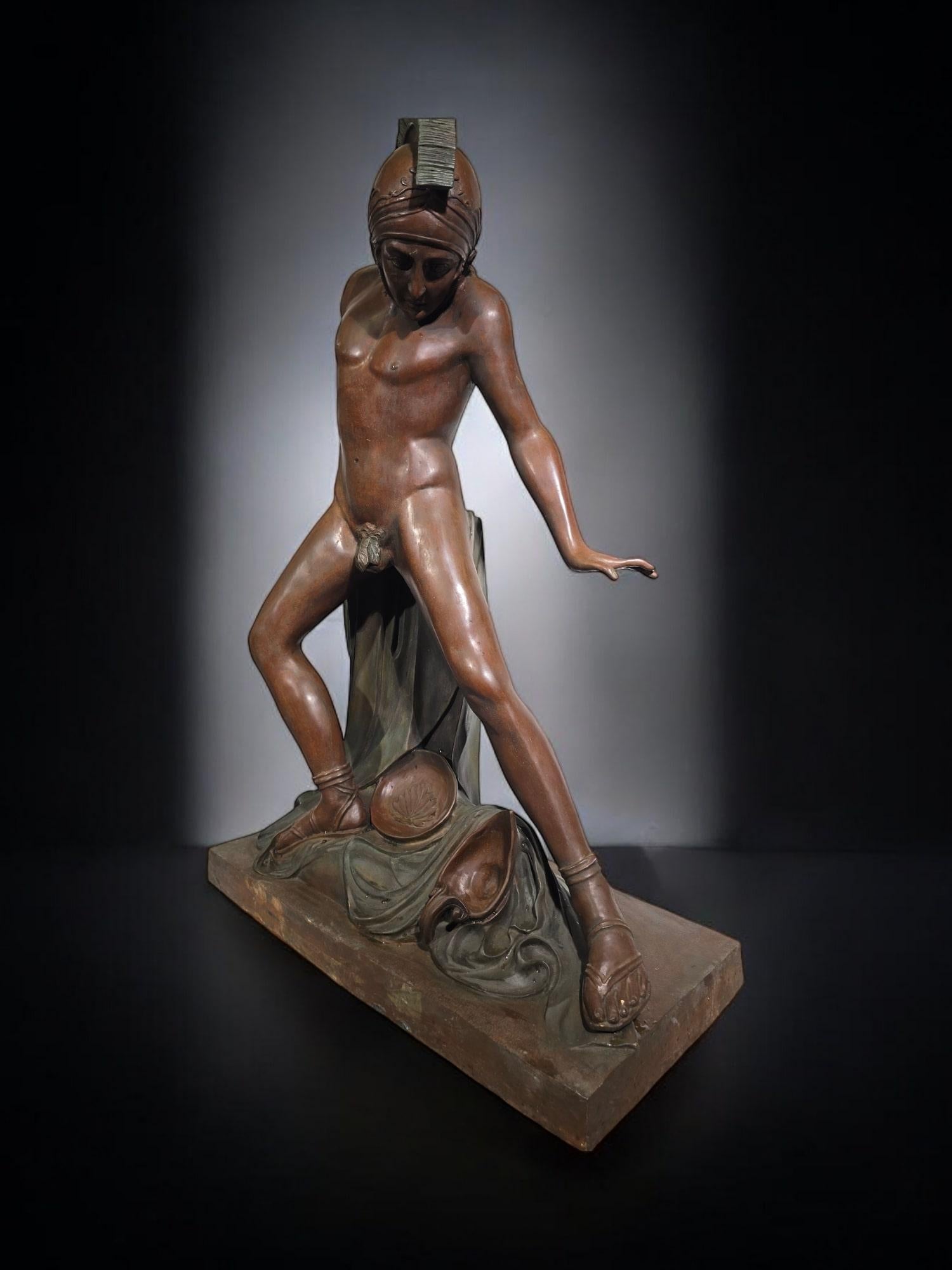 Scultura monumentale 120 cm in vendita 4