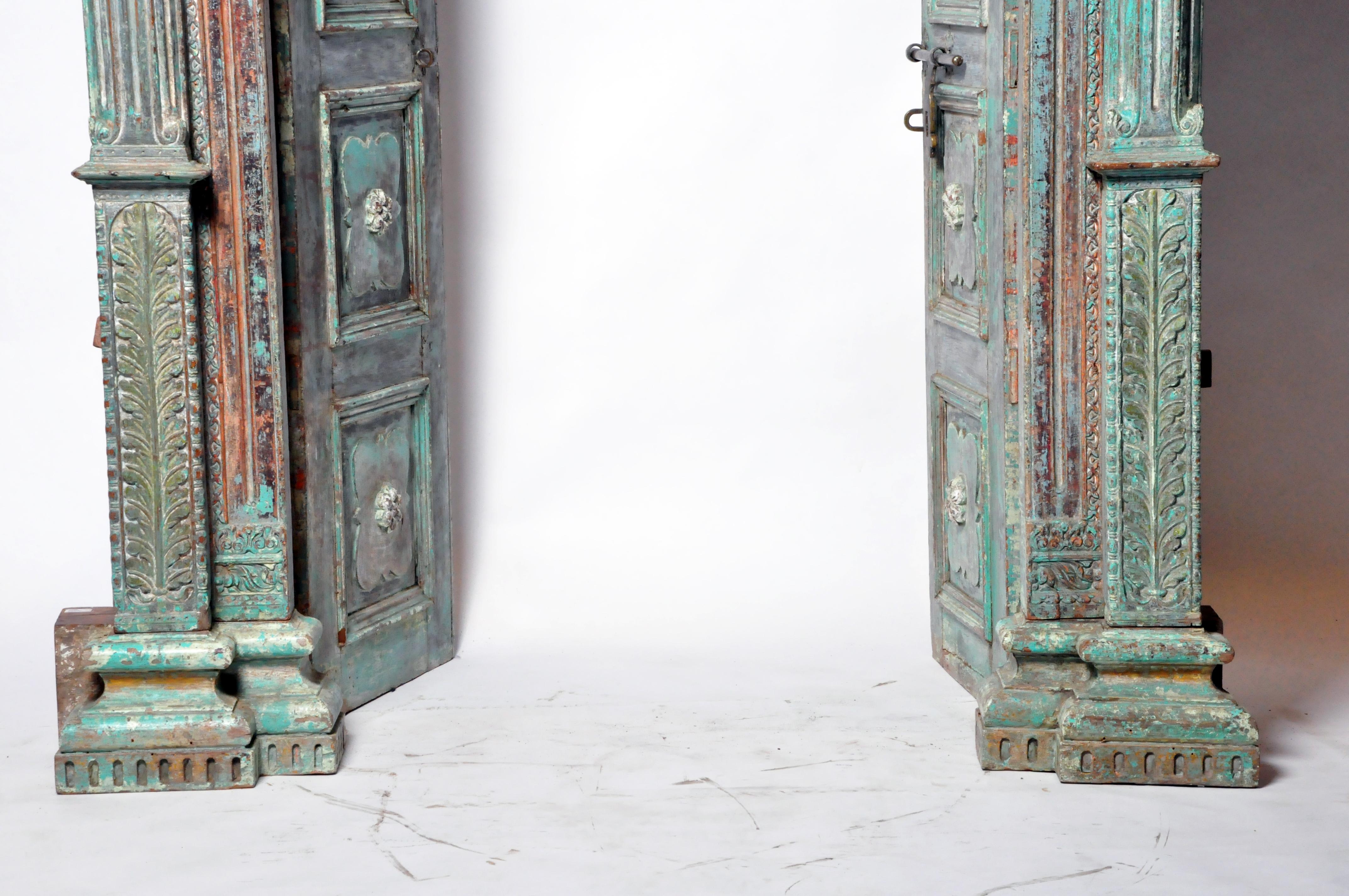 Monumental Set of Indian Doors 11