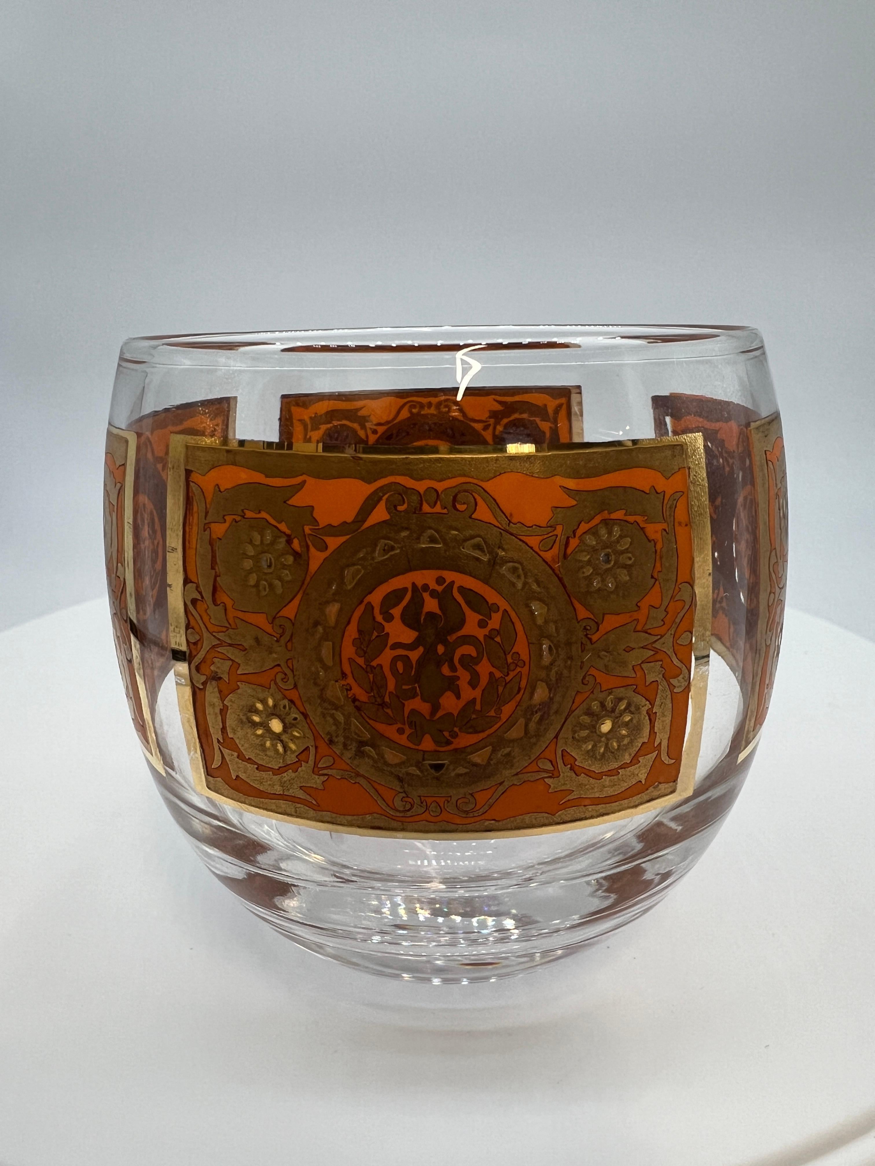 American Monumental Set of Pasinski Mid-Century Bar Glasses and Martini Pitcher