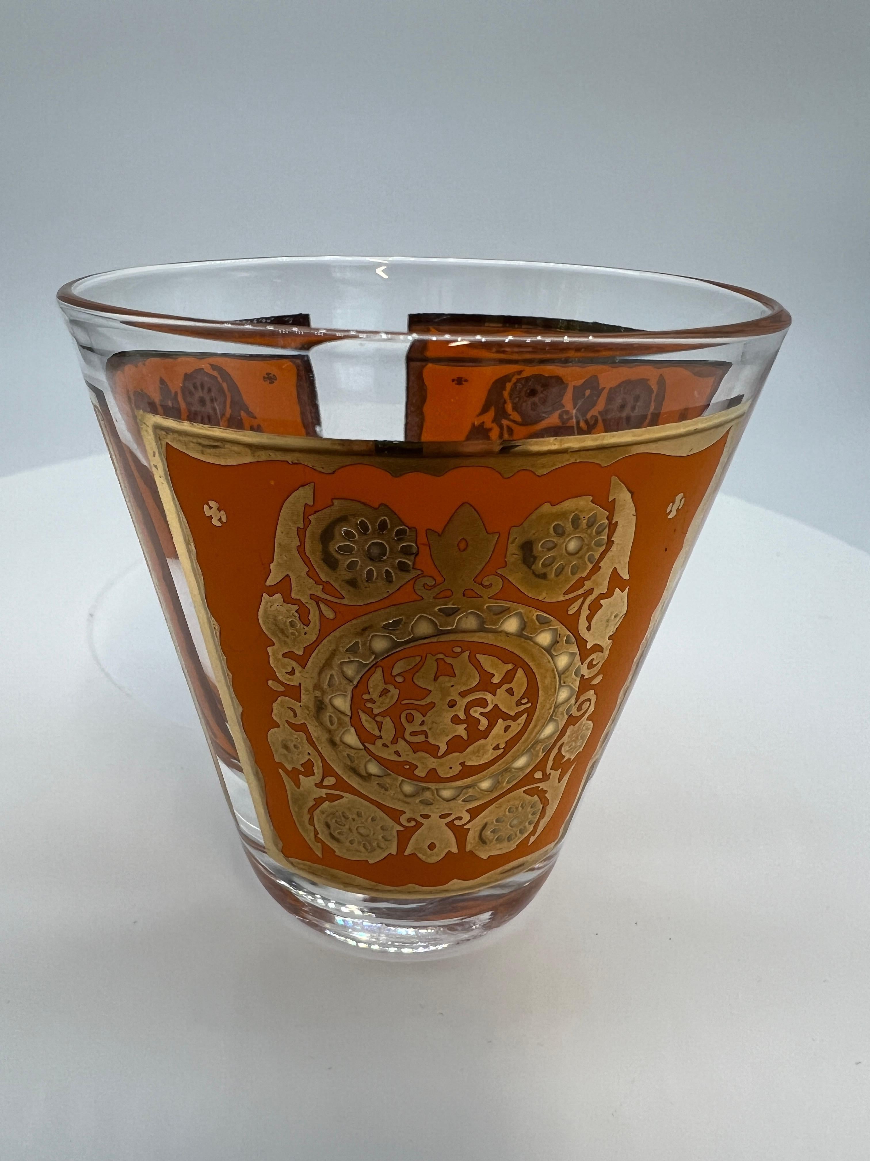 Monumental Set of Pasinski Mid-Century Bar Glasses and Martini Pitcher 2