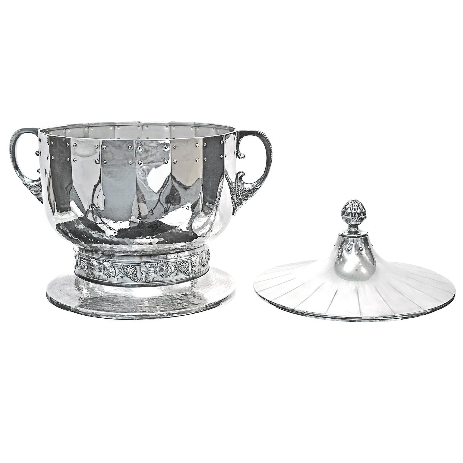 German Monumental Silver Plate Centerpiece by WMF