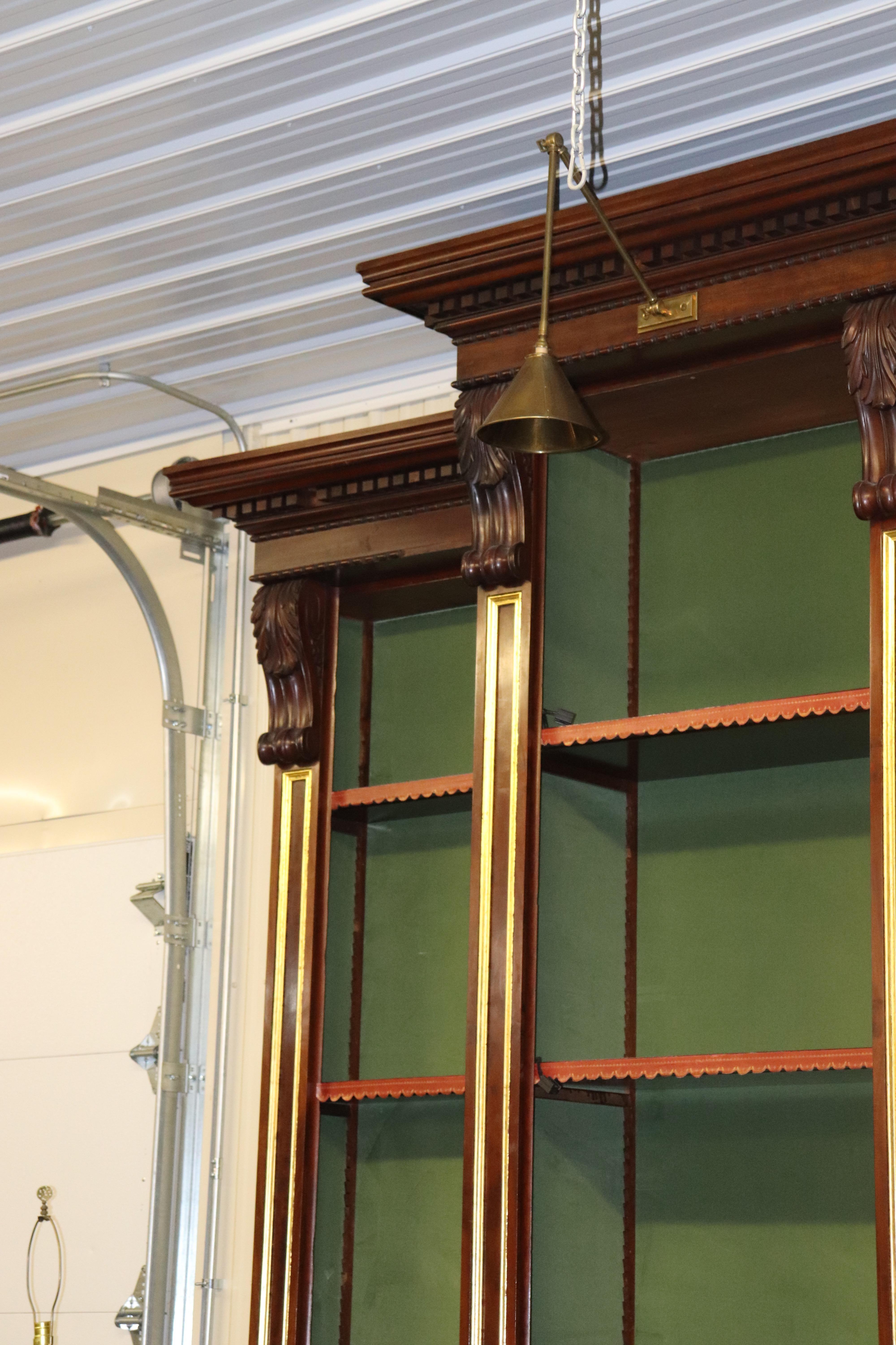 victorian book shelves