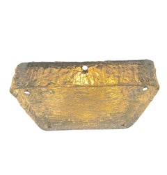 Monumental Square Murano Glass Flush Mount by Kaiser Leuchten, Vintage German