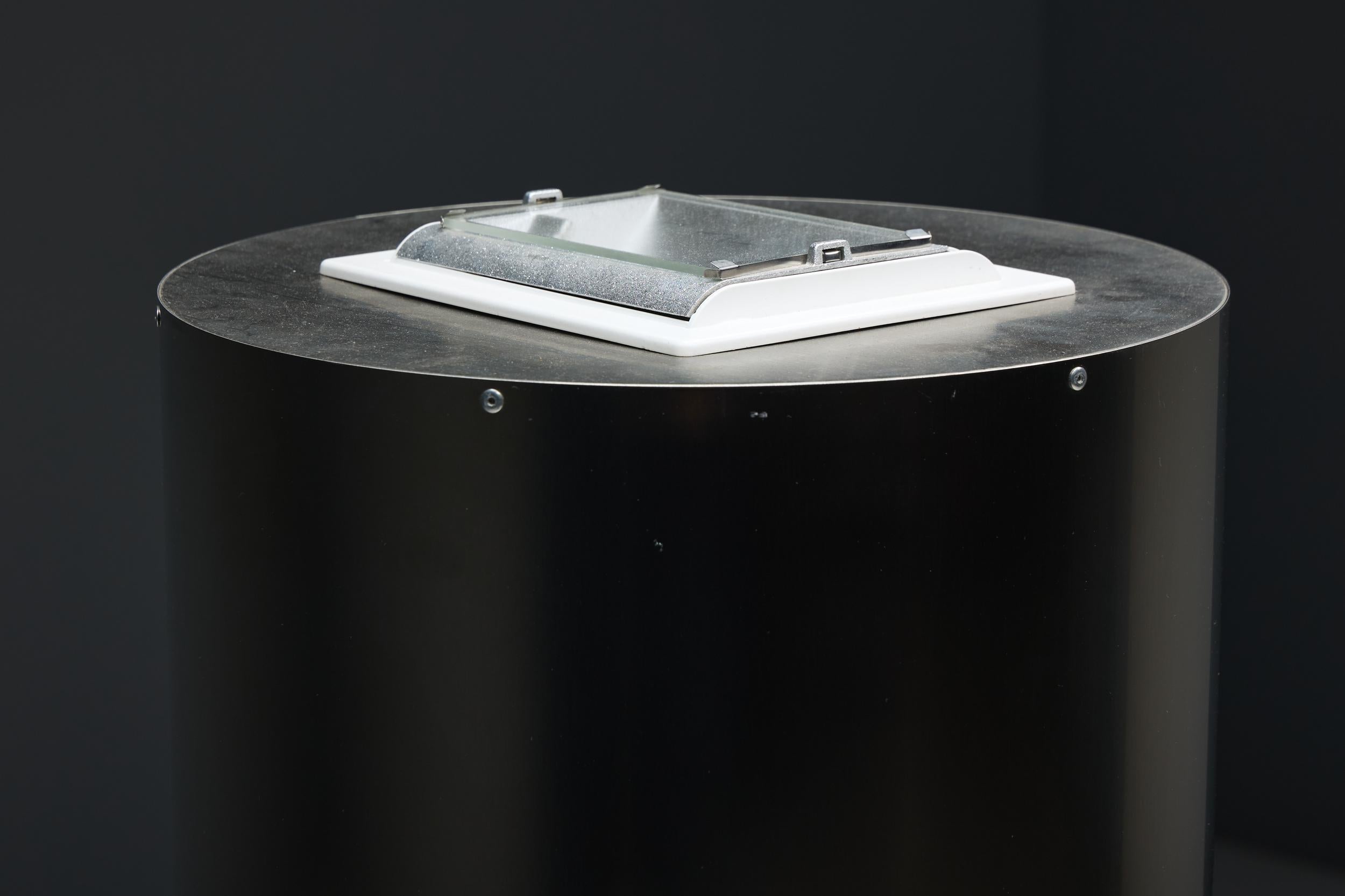 Monumentali accendini in acciaio inossidabile di Targetti, Italia, anni '70 in vendita 8