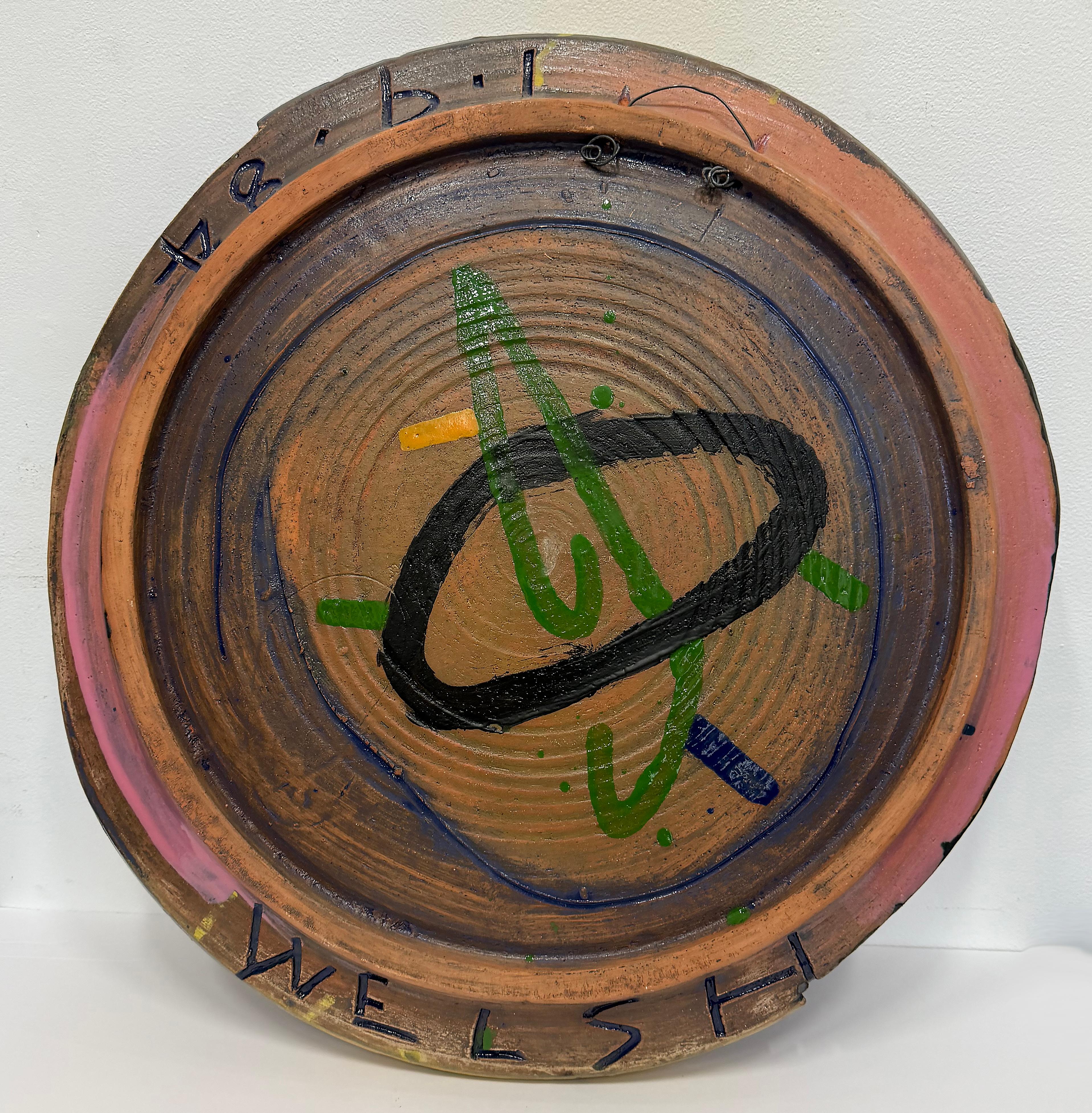 Escultura de pared monumental Stan Welsh 1984 Studio Pottery en venta 3