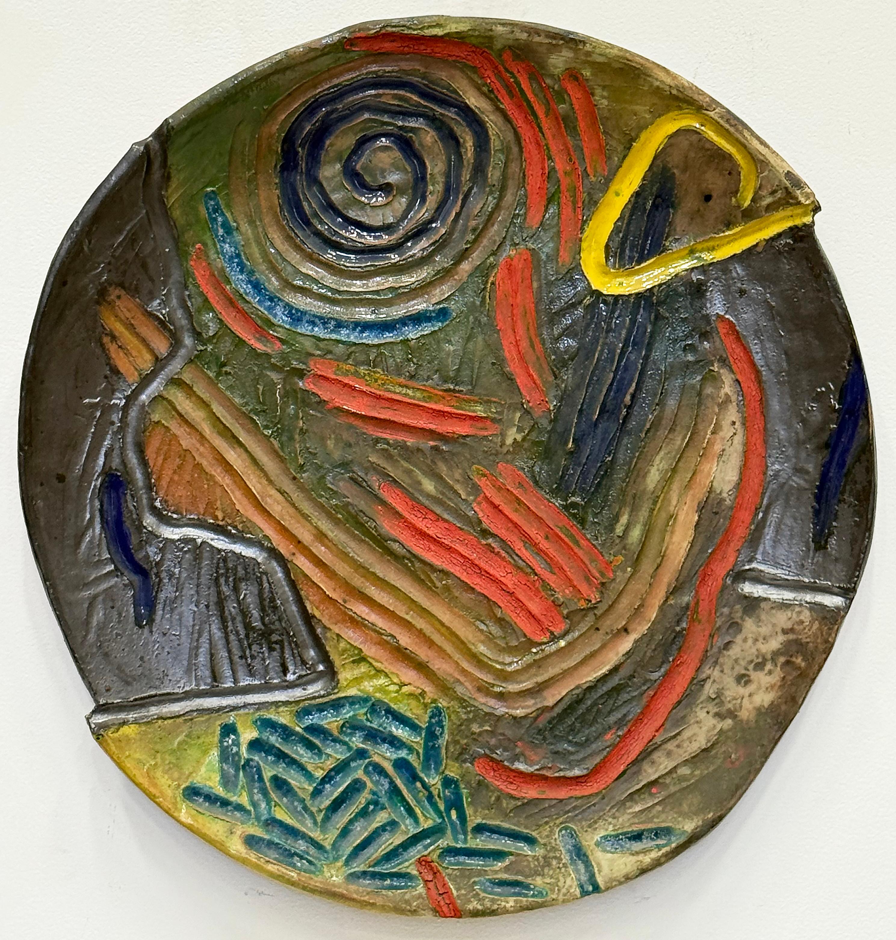 Escultura de pared monumental Stan Welsh 1984 Studio Pottery en venta 1