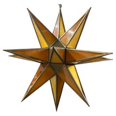 Monumental Star Shaped Chandelier