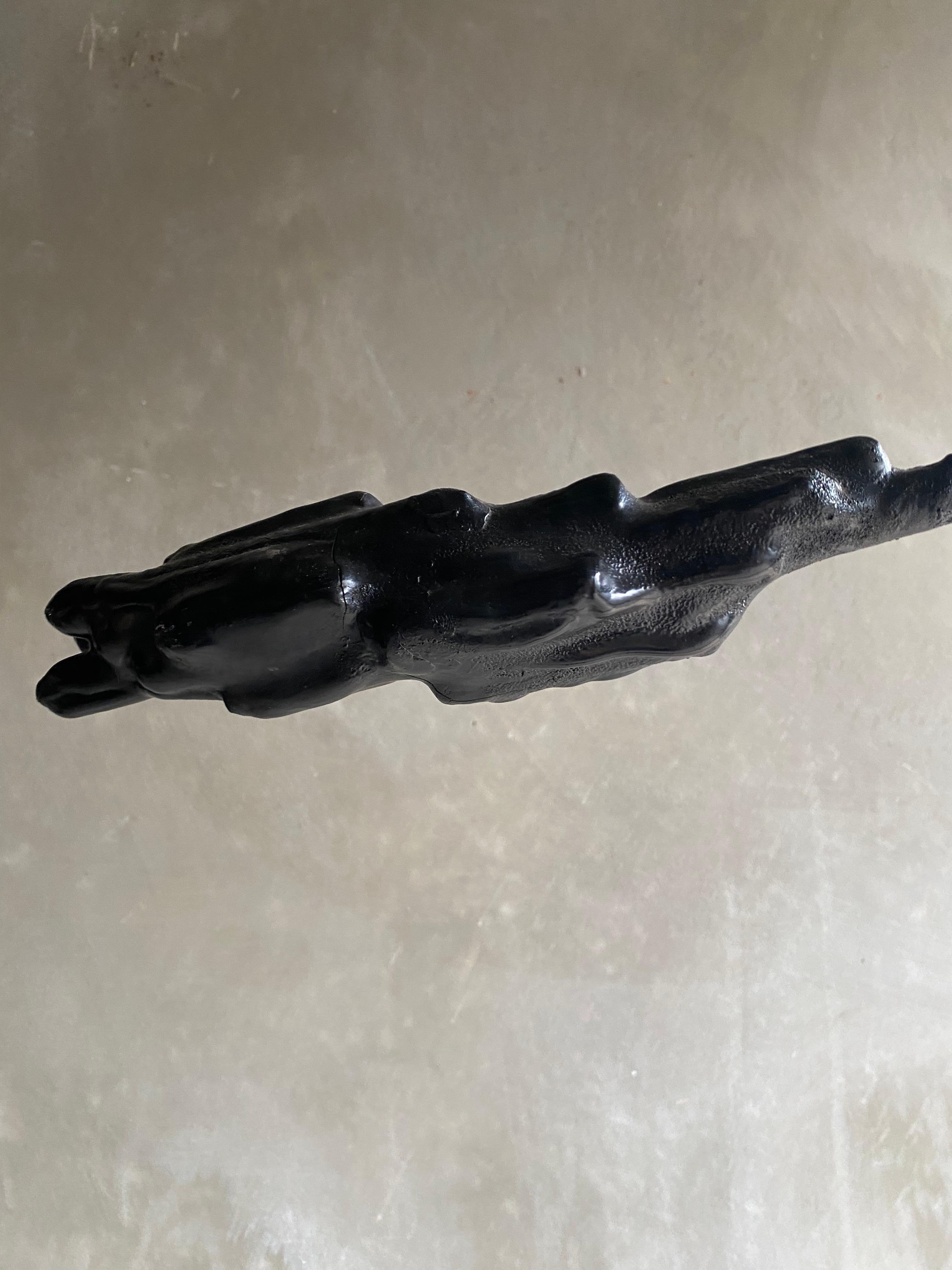 Monumental Steel Floor Lamp, Michel Froment, France, 2000 For Sale 6
