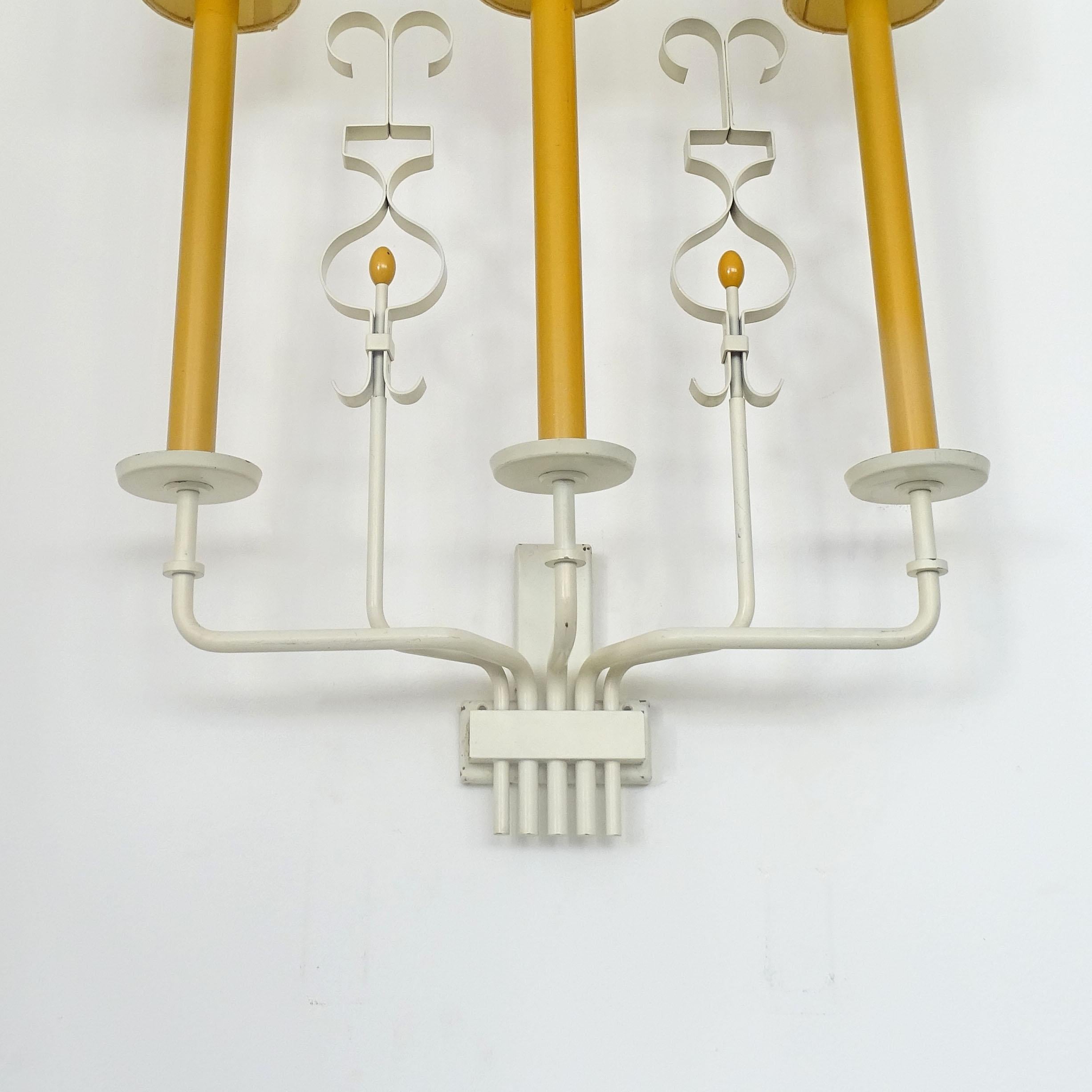 Monumental Stilnovo Wall Lamp, Italy, 1960s In Good Condition For Sale In Milan, IT
