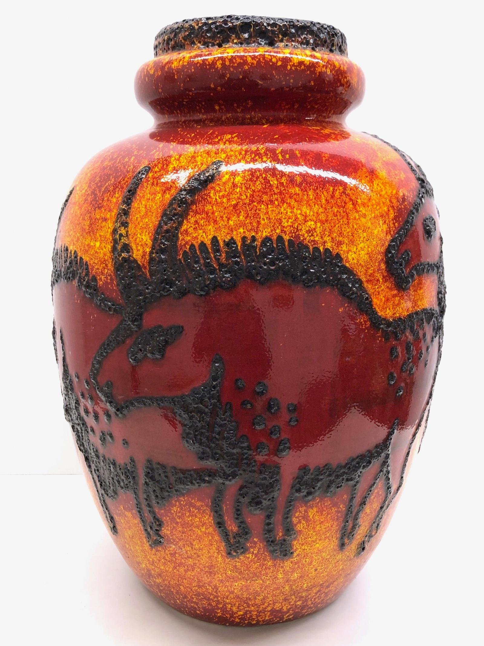 lava stone vase