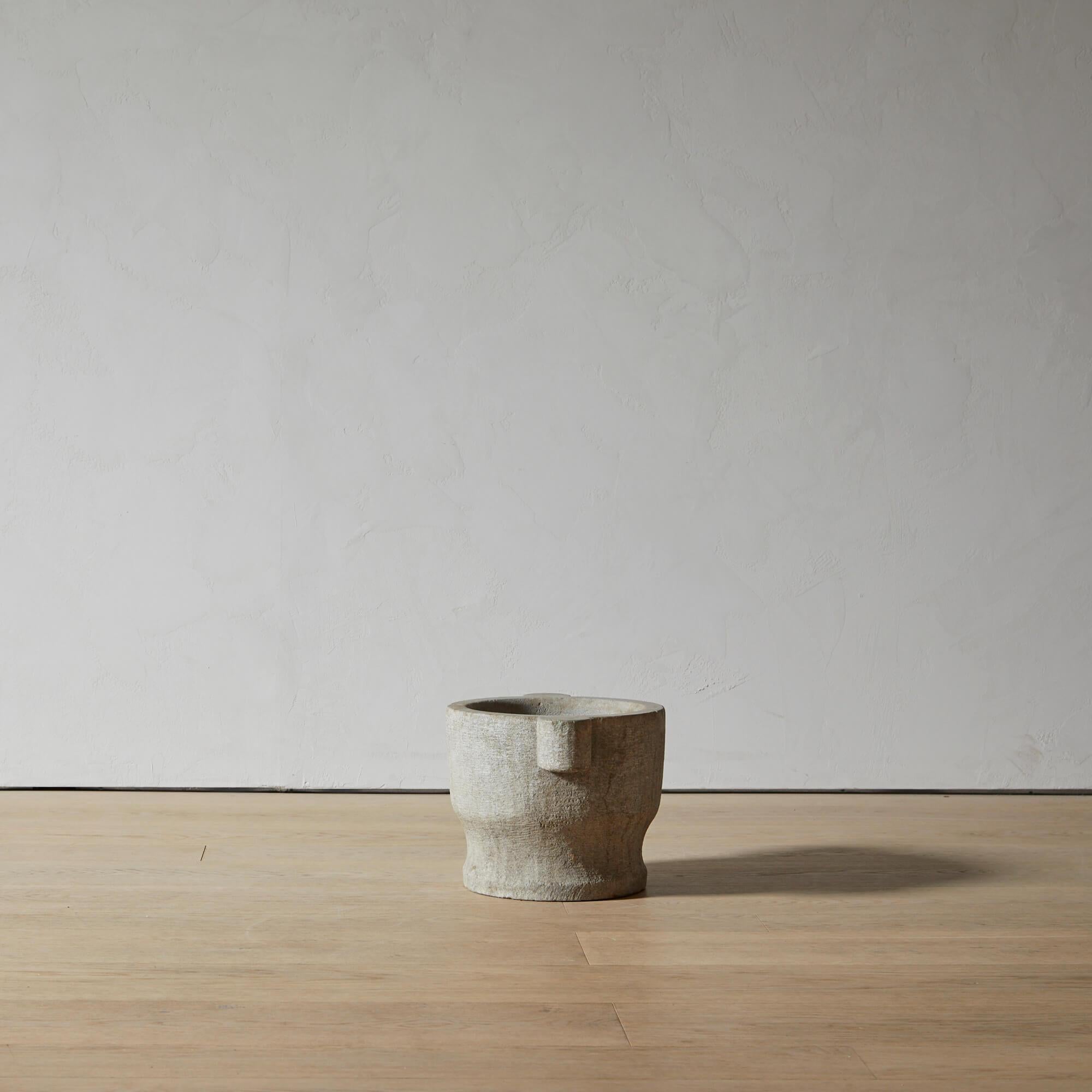 Scandinavian Monumental Stone Mortar For Sale