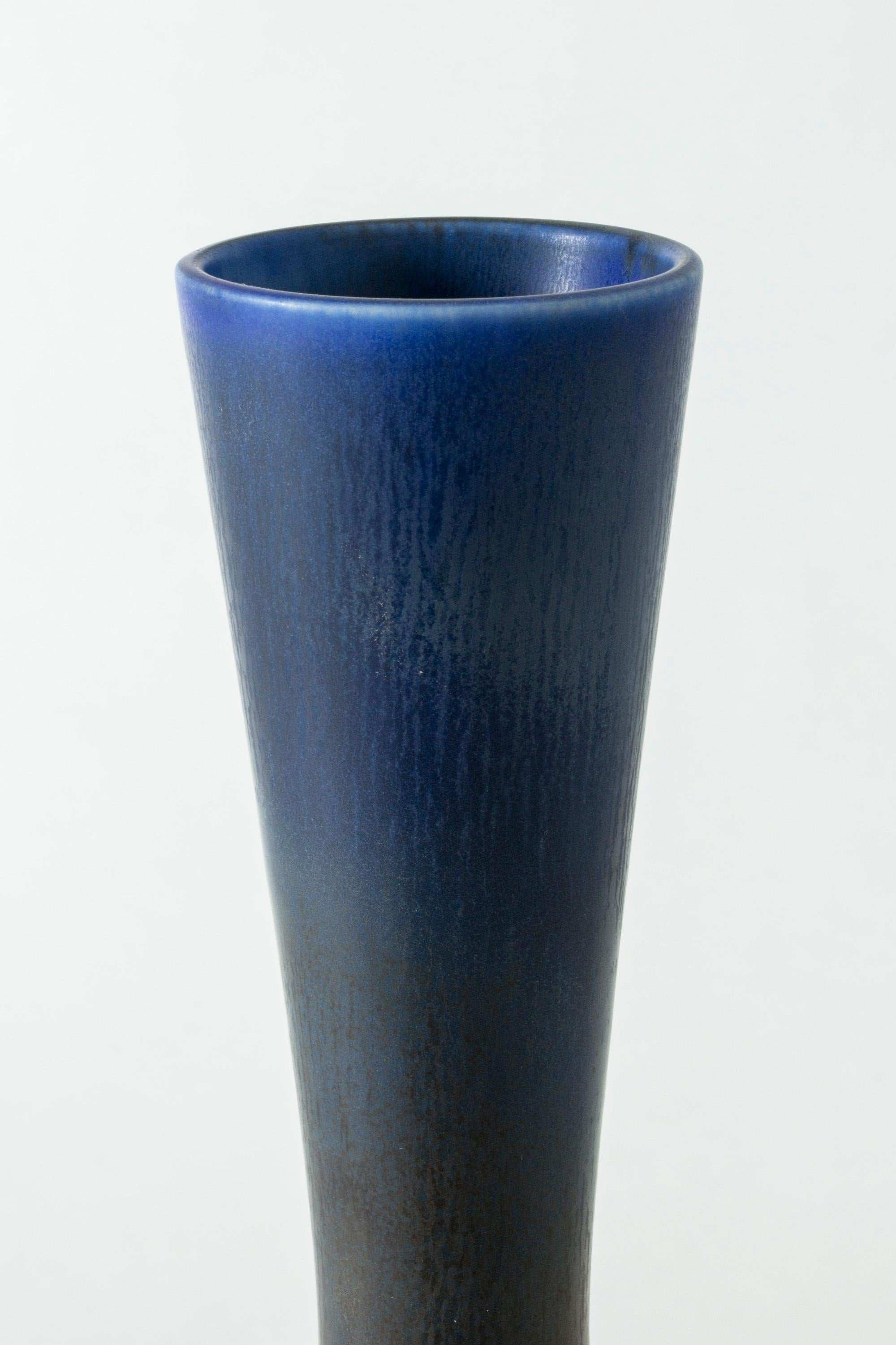 Mid-20th Century Monumental Stoneware Vase by Berndt Friberg for Gustavsberg, Sweden, 1950s