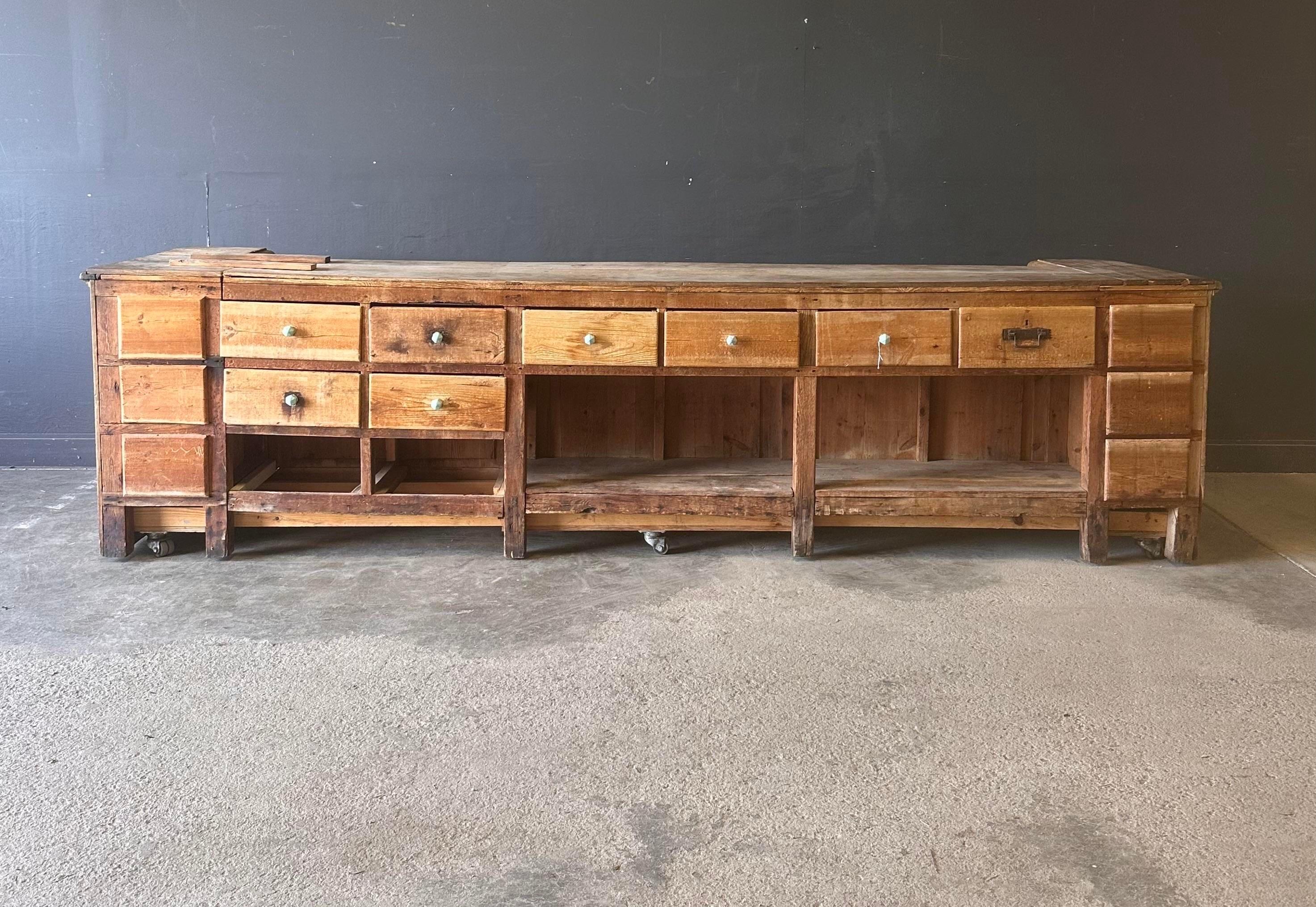 Monumental Store Counter or Bar For Sale 5