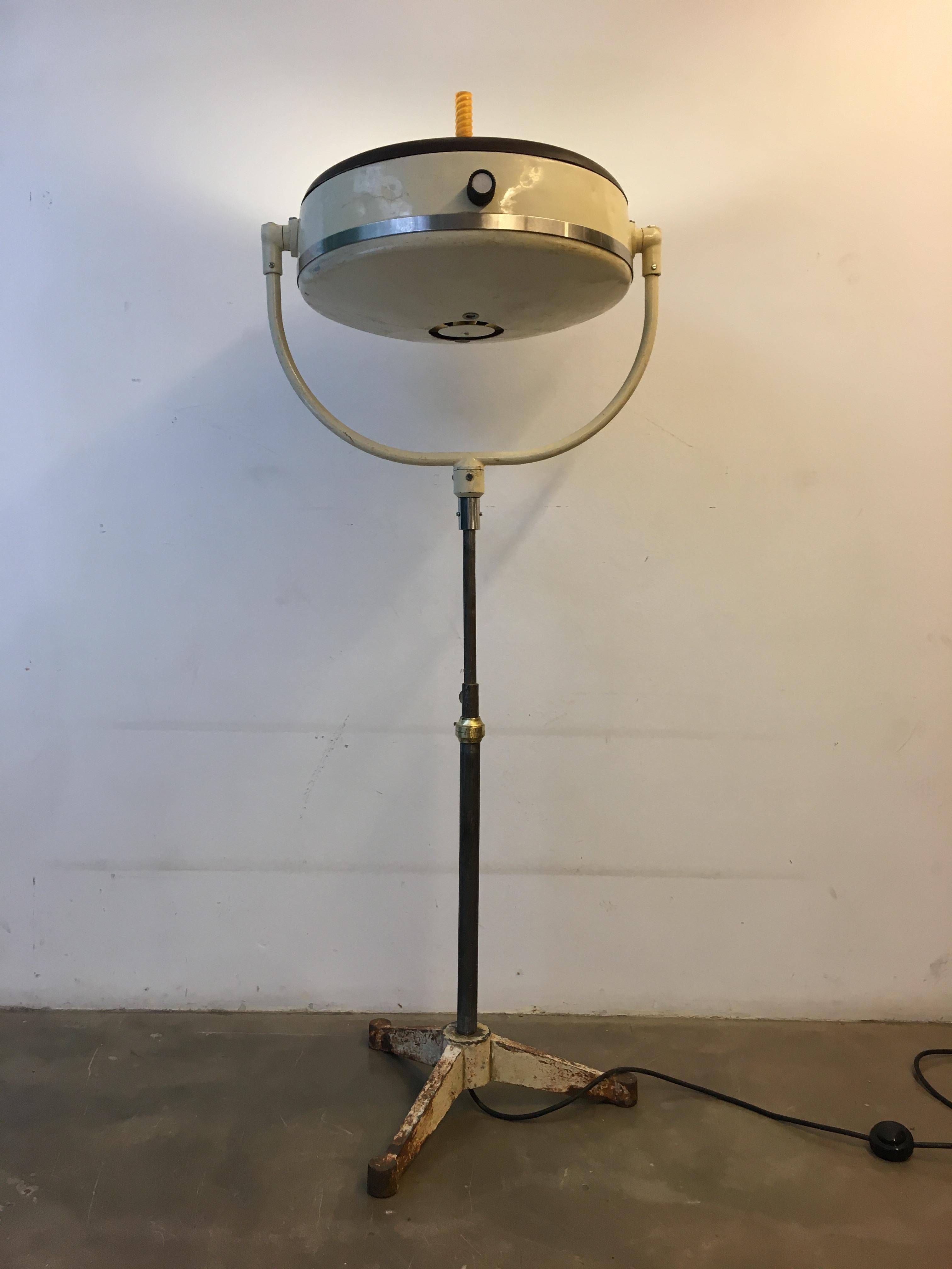 French Monumental Surgical Lamp For Sale