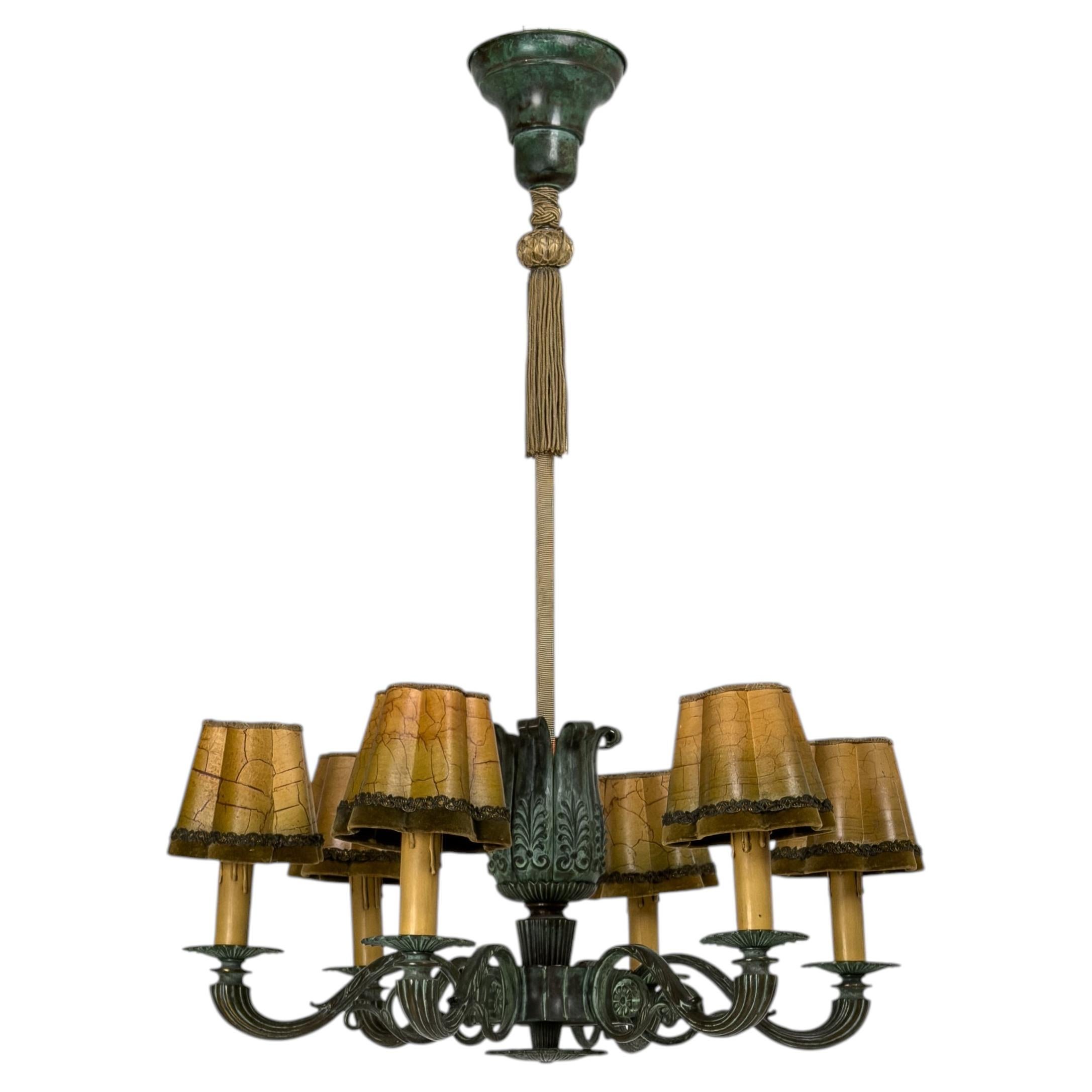 Einar Bäckström, Monumental Swedish Grace Chandelier