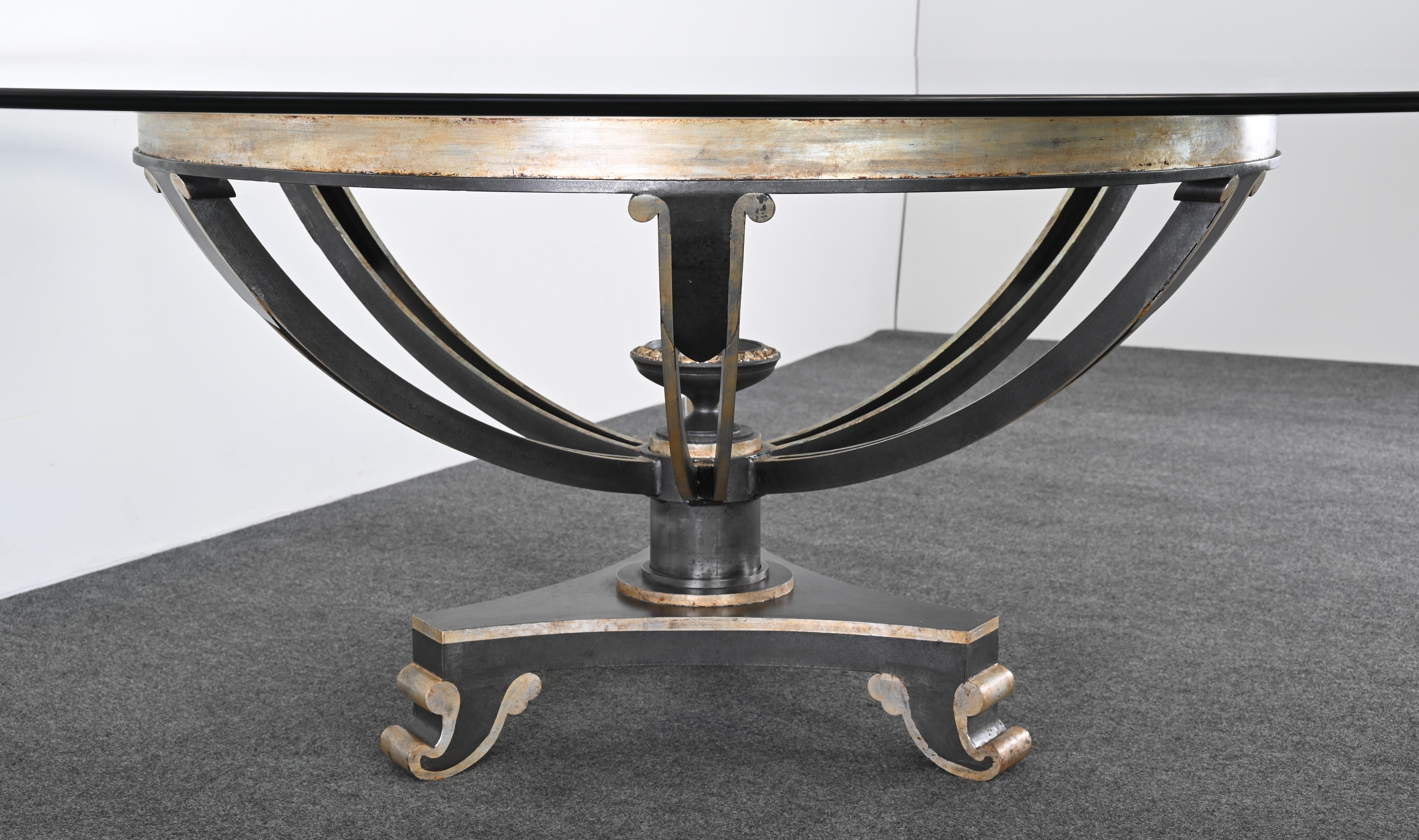 Monumental Table by Niermann Weeks, 20th Century For Sale 5