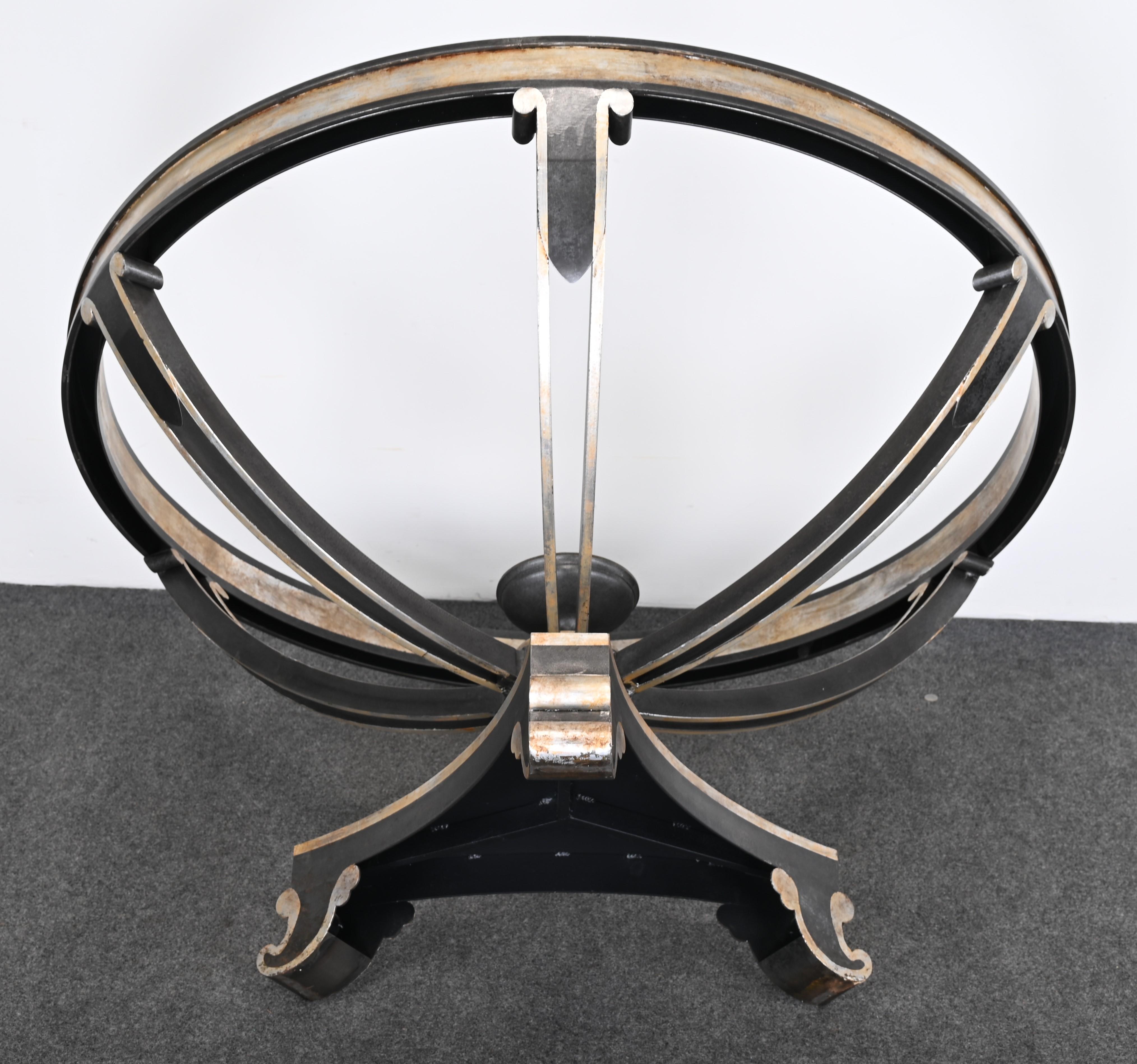 Monumental Table by Niermann Weeks, 20th Century For Sale 8