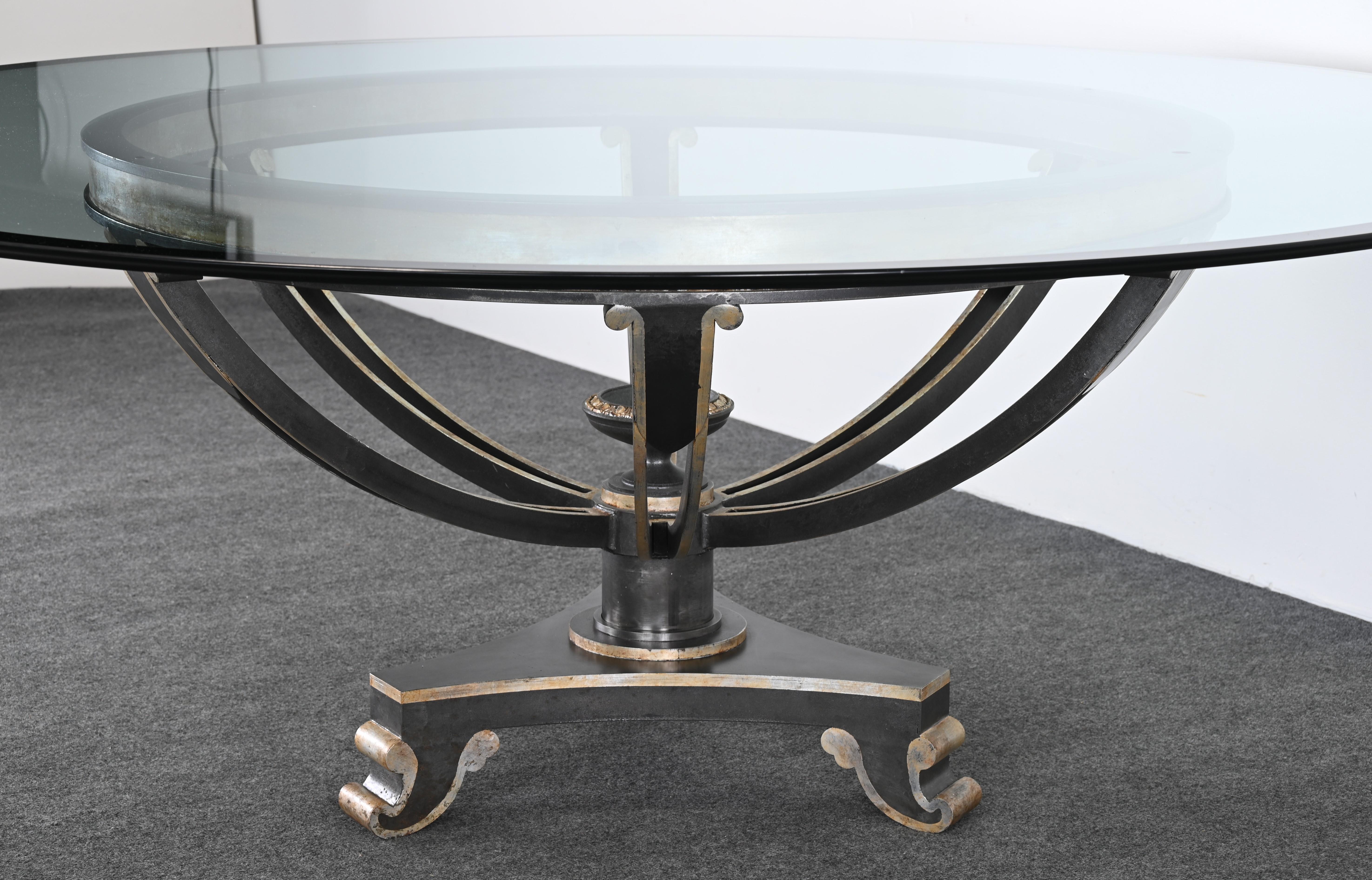 Monumental Table by Niermann Weeks, 20th Century For Sale 2
