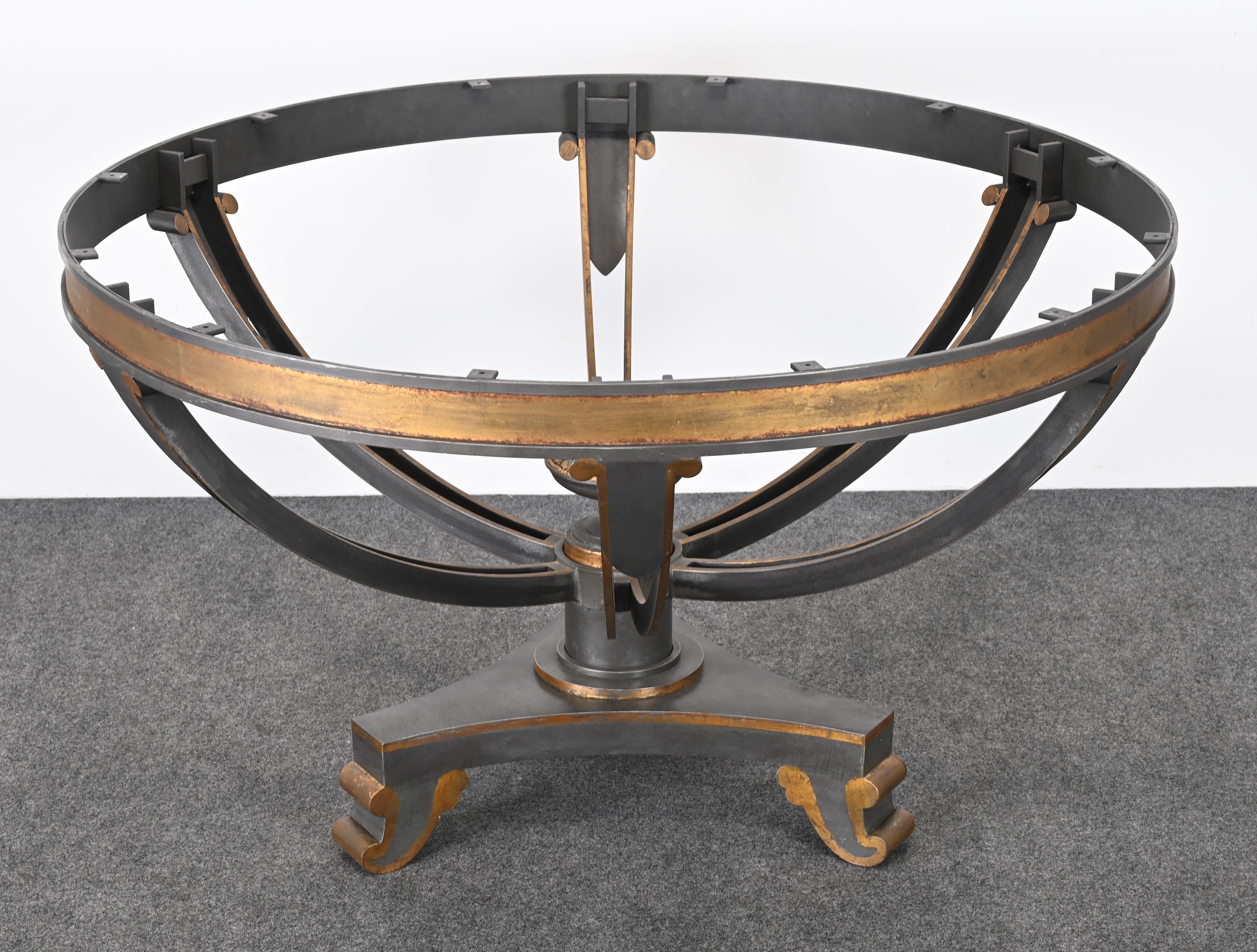 Monumental Table by Niermann Weeks with Neo Classical Top, 20th Century In Good Condition For Sale In Hamburg, PA