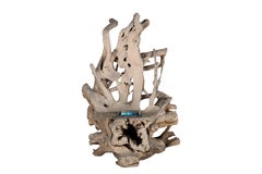 Monumental Teak Bench