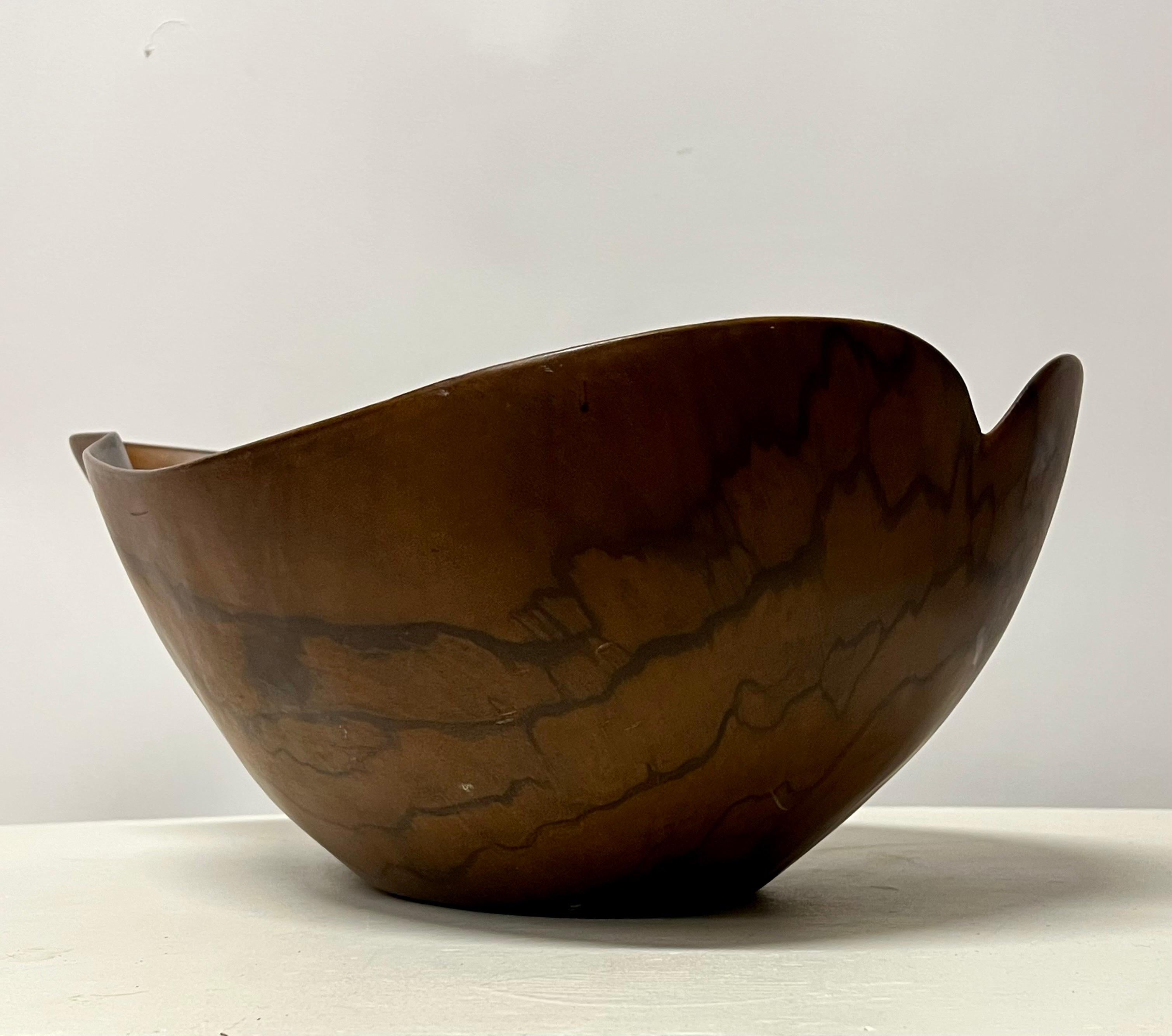 Filippino Ciotola monumentale in teak di David Auld, 1960 ca. in vendita