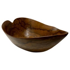 Monumental Teak Centerpiece Bowl by David Auld c1960s