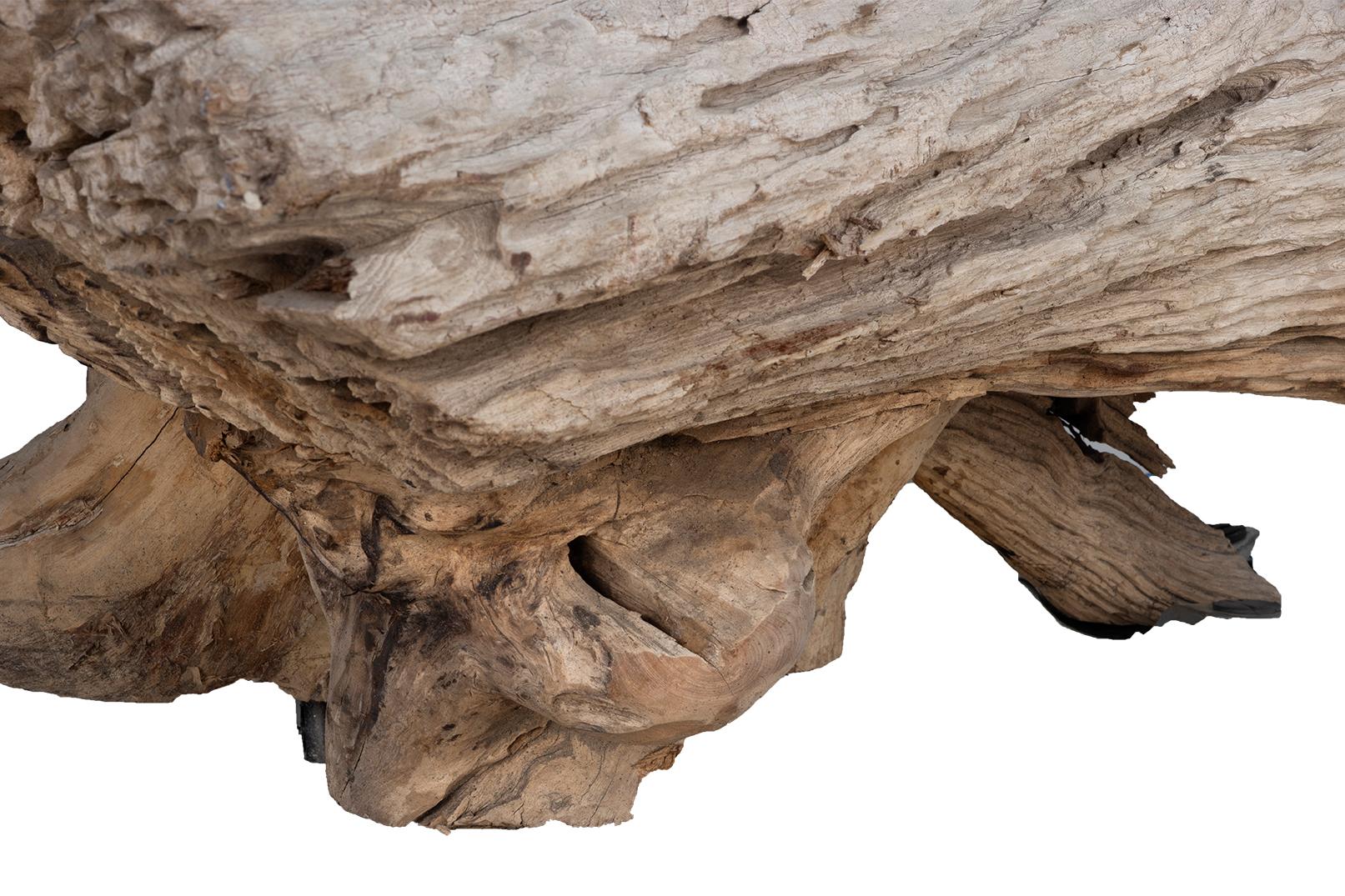 20ième siècle Banc d'extérieur en teck Monumental en vente