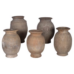 Monumental Terra Cotta Vase with Stamped Detail *READ DESCRIPTION*