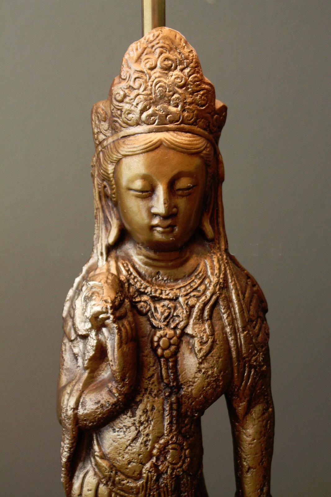 Américain Monumentale lampe de table sculpturale de Bouddha asiatique Tony Paul pour Westwood Futures MCM en vente