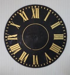 Face de l'horloge de tour monumentale