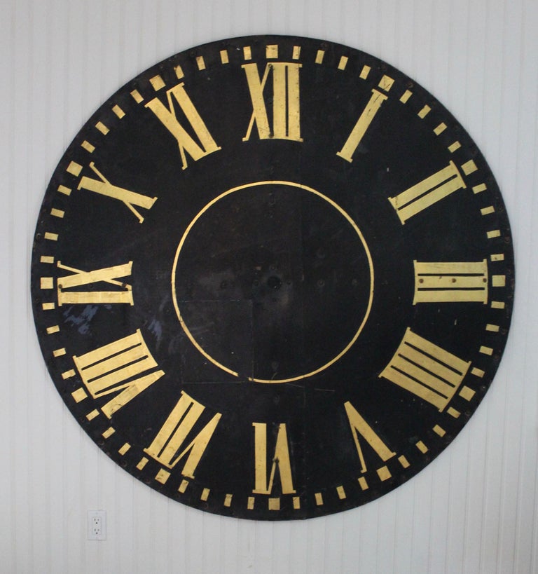 Monumental Tower Clock Face For Sale at 1stDibs