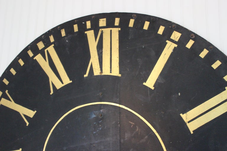 Monumental Tower Clock Face For Sale at 1stDibs