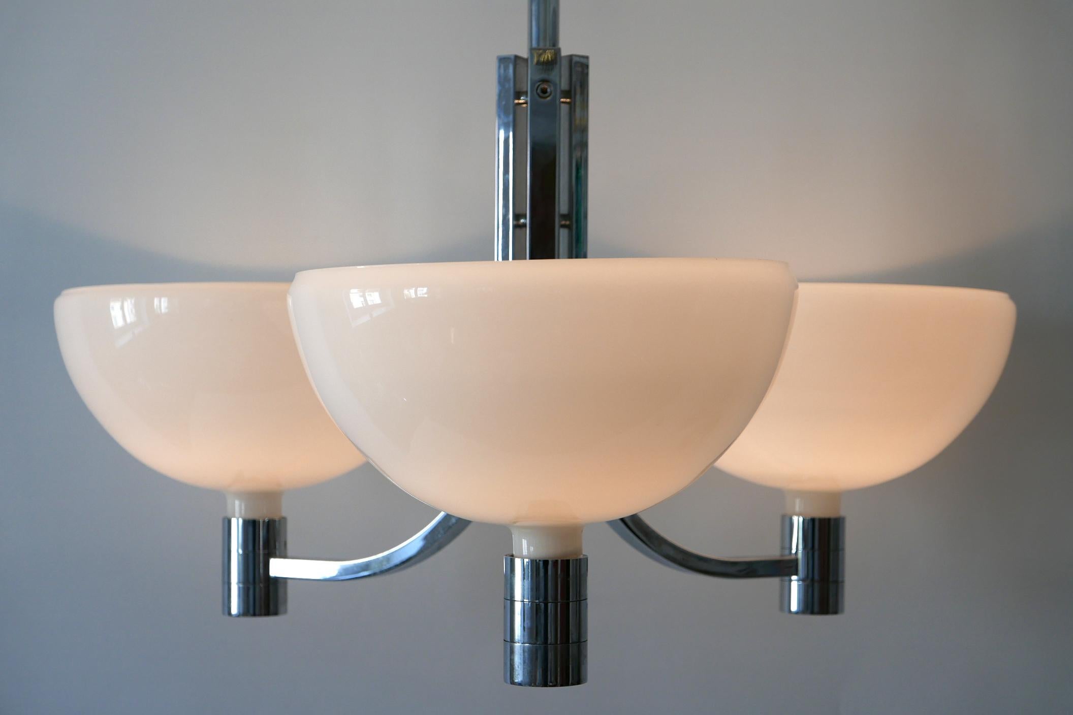 Monumental Triple Chandelier by Franco Albini & Franca Helg for Sirrah, 1969 For Sale 5