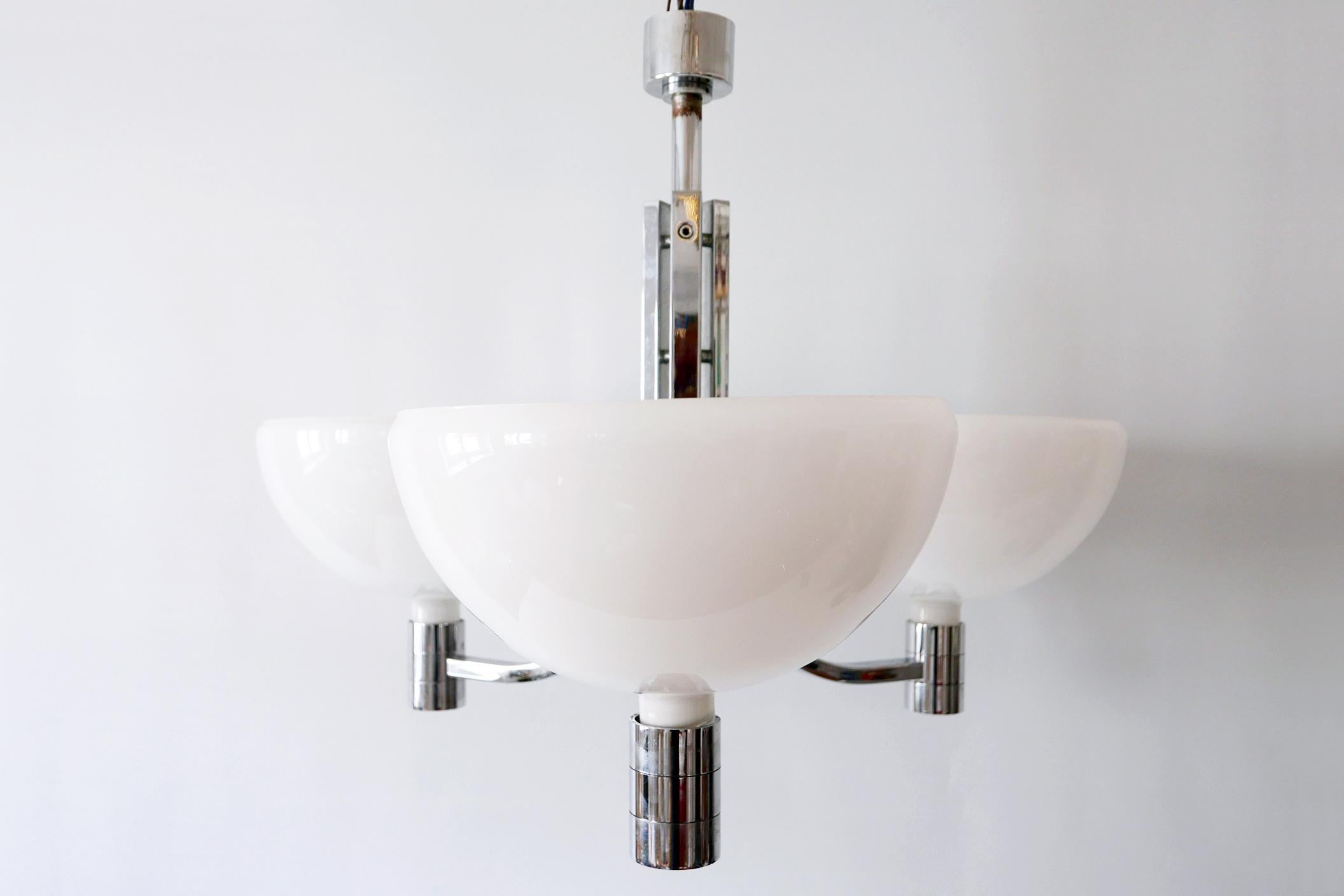 Monumental Triple Chandelier by Franco Albini & Franca Helg for Sirrah, 1969 en vente 6