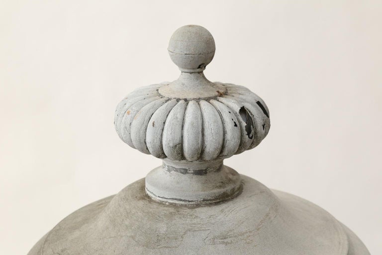 Monumental UrnShape Zinc Finial For Sale at 1stDibs