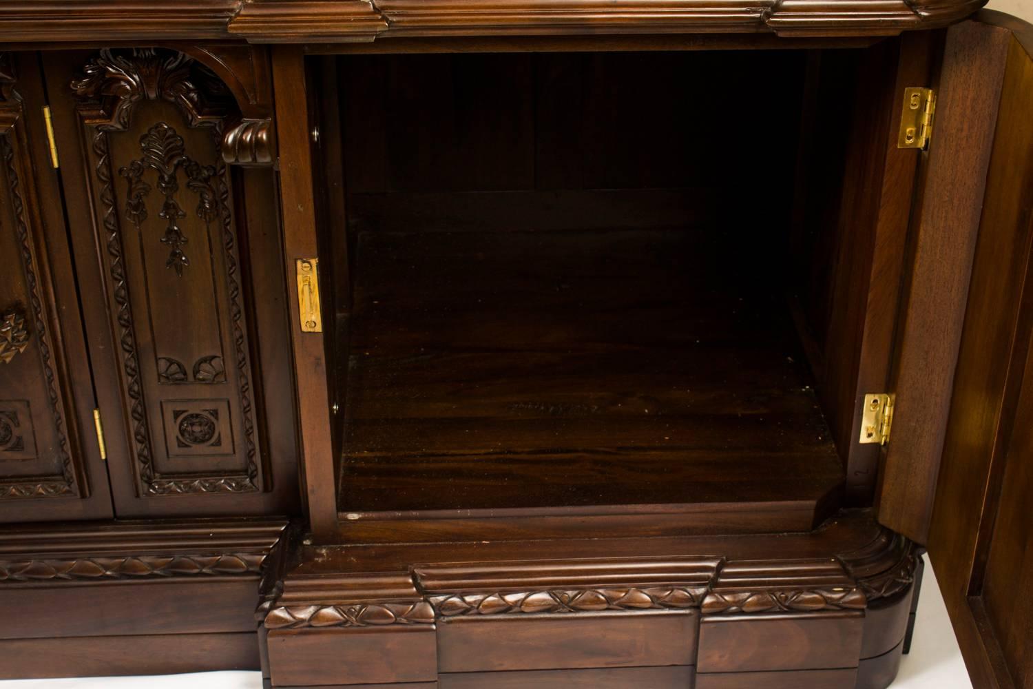 Monumental US Presidents Resolute Partners Desk, 20th Century 4