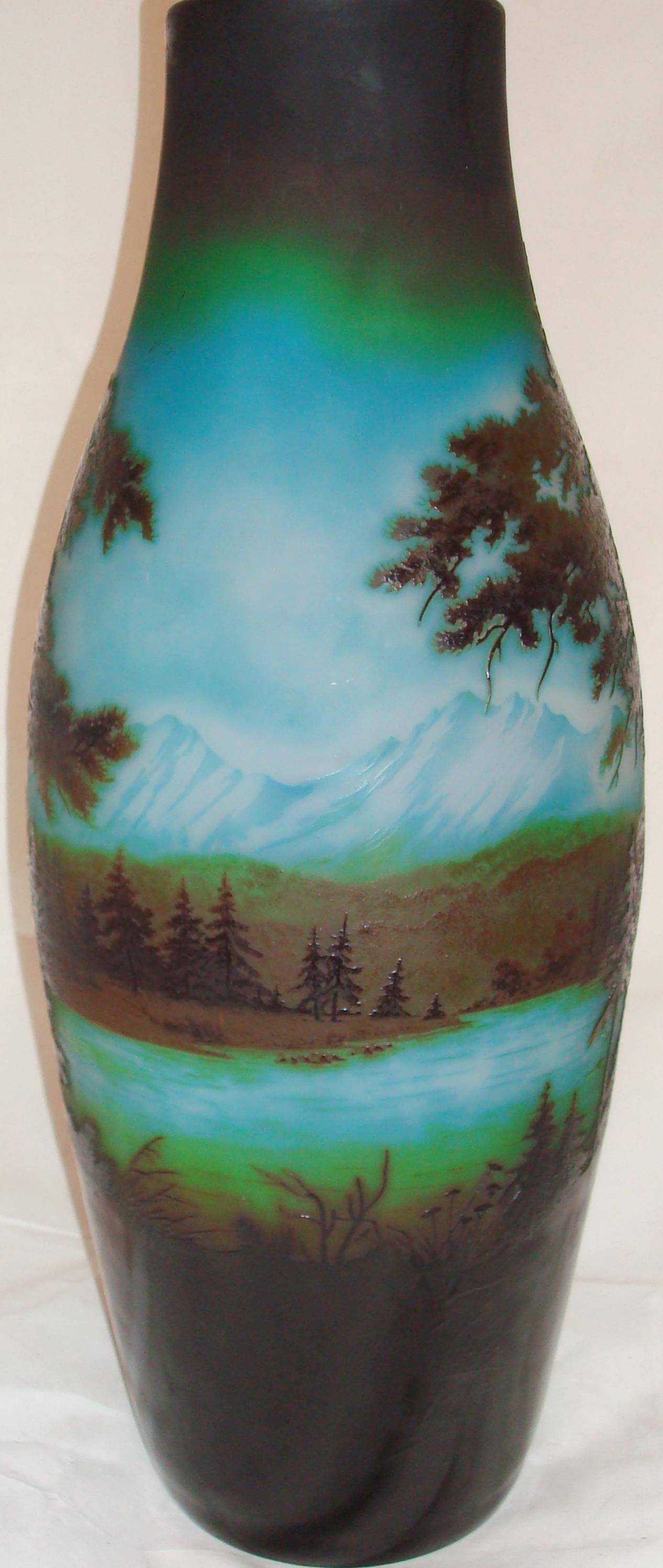 Monumental, Vase D´ argental (French), Style: Jugendstil, Art Nouveau, Liberty For Sale 5