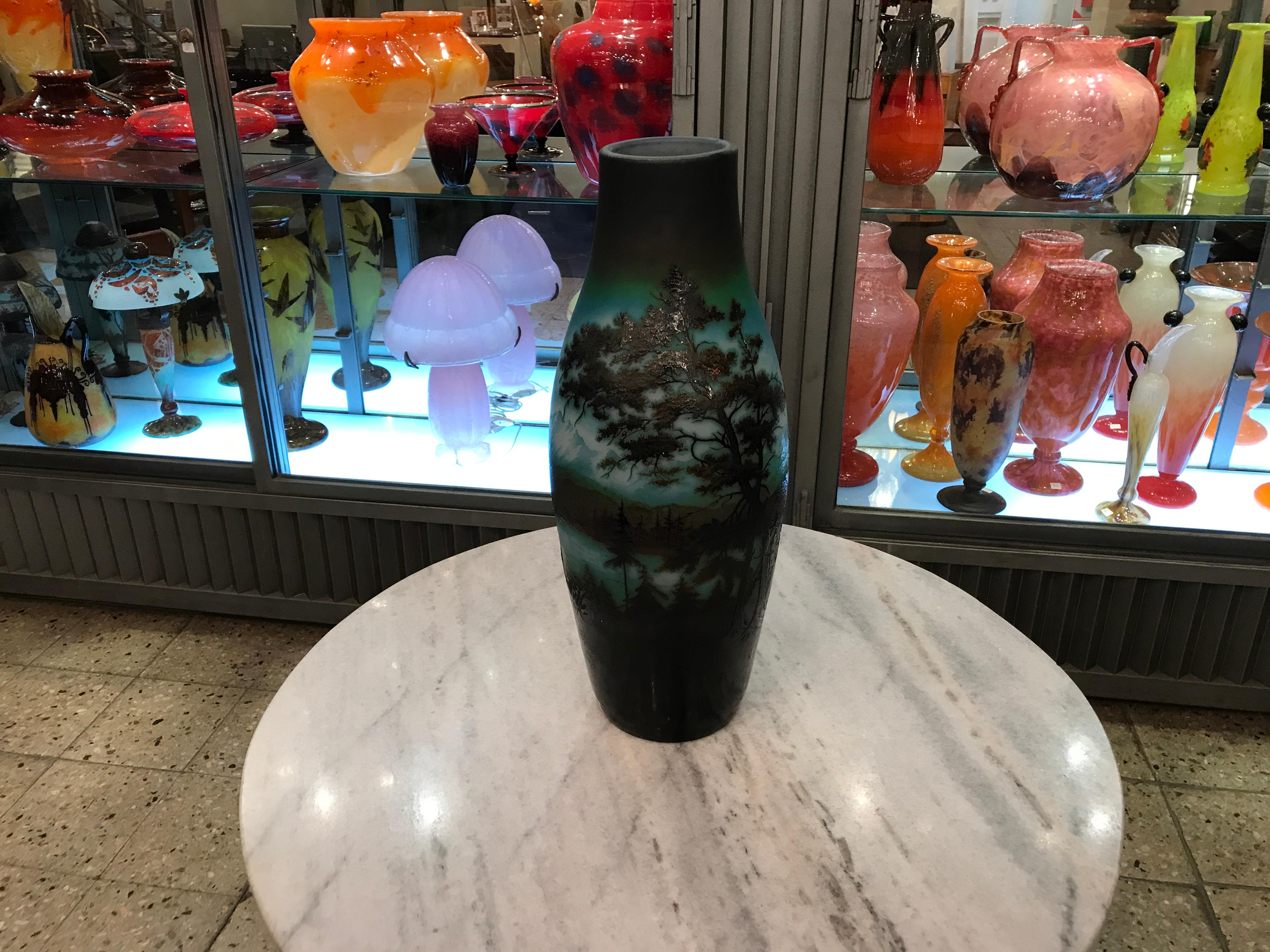 Monumental, Vase D' argental (français), Style : Jugendstil, Art Nouveau, Liberté en vente 7