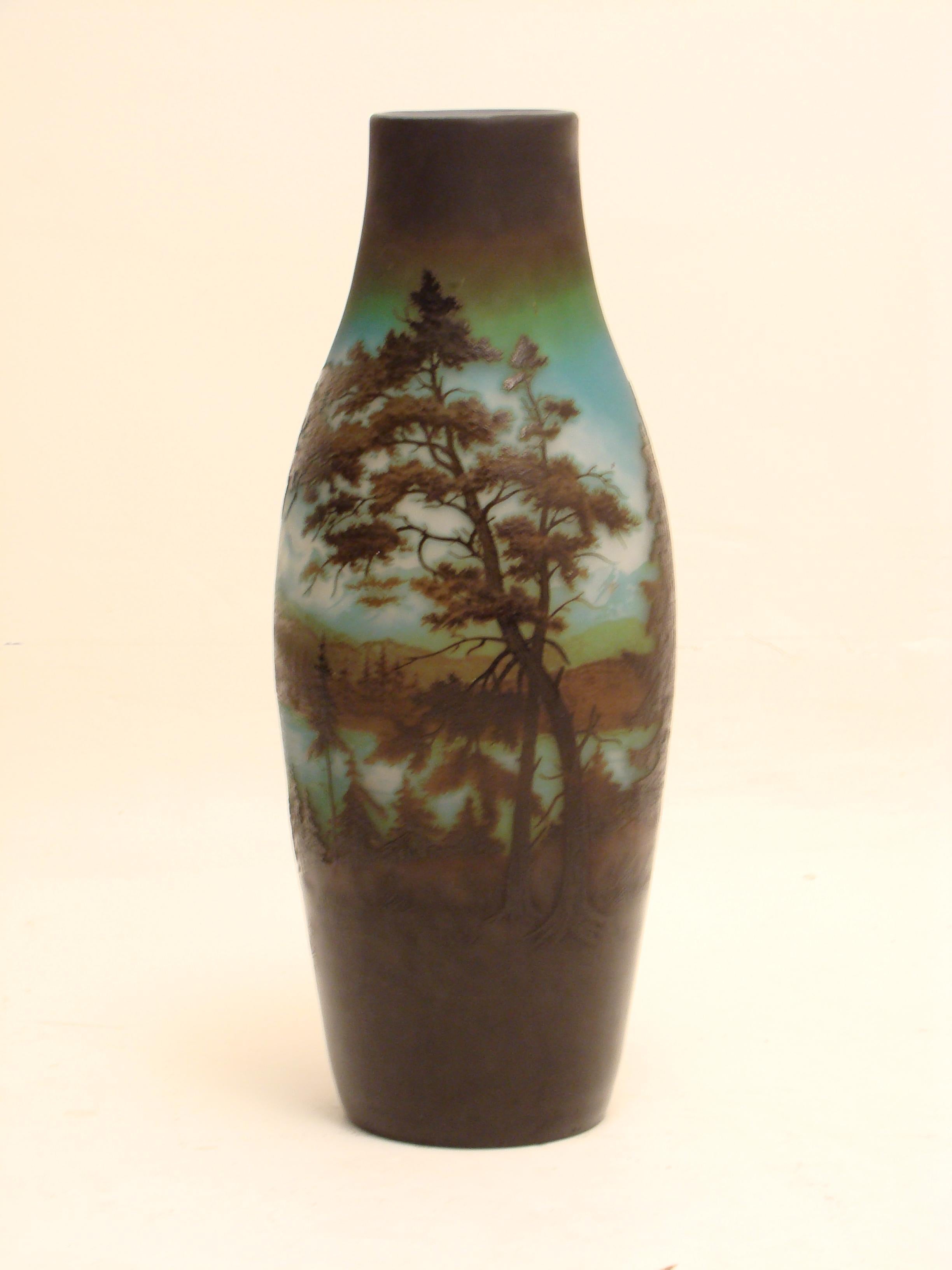 Monumental, Vase D´ argental (French), Style: Jugendstil, Art Nouveau, Liberty For Sale 14