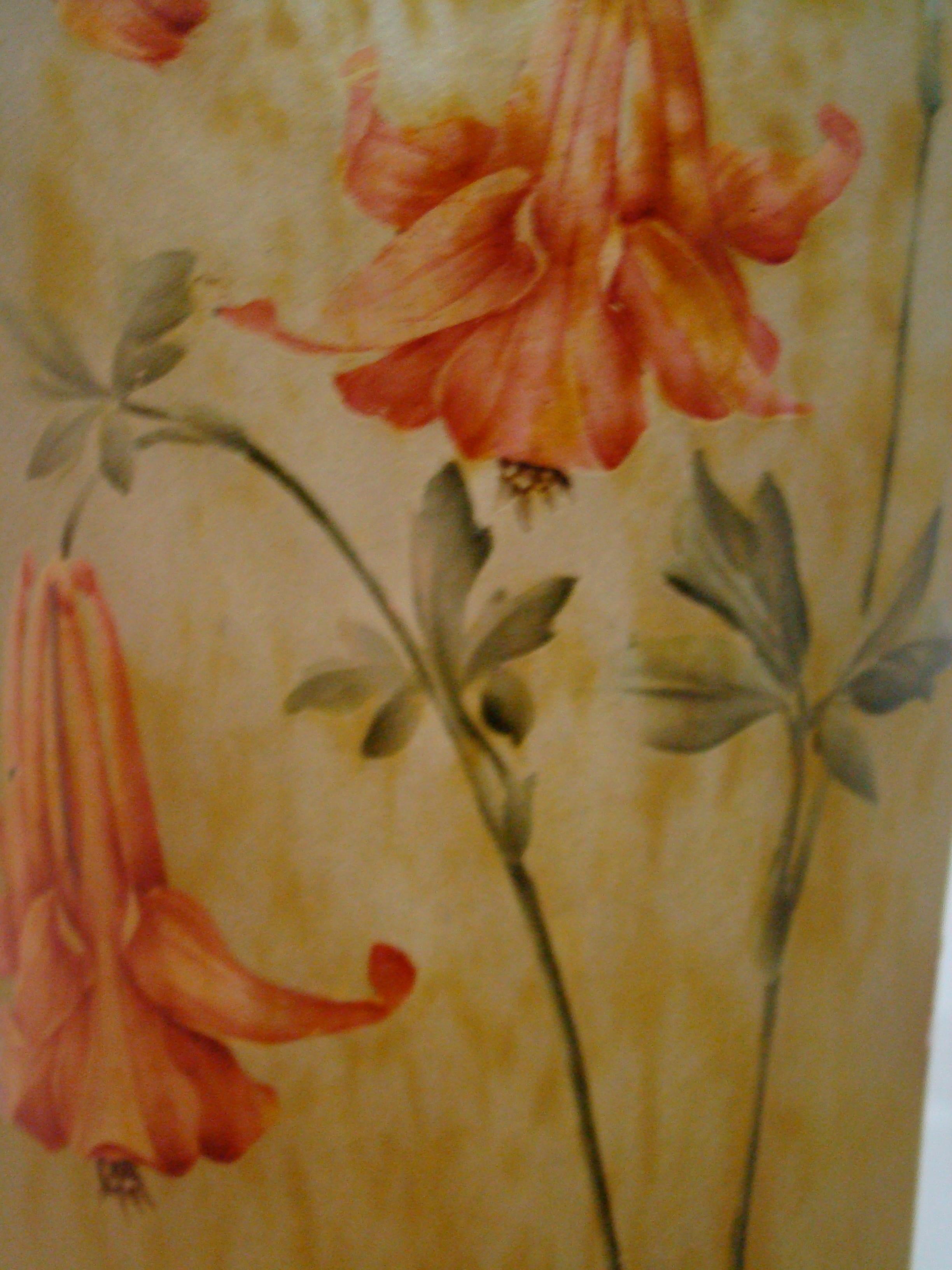 Early 20th Century Monumental Vase, Sign: Daum Nancy France, Style: Jugendstil, Art Nouveau, 1910 For Sale